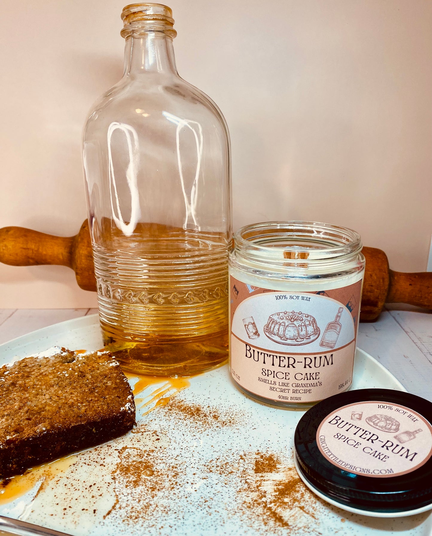 Butter-Rum spice cake