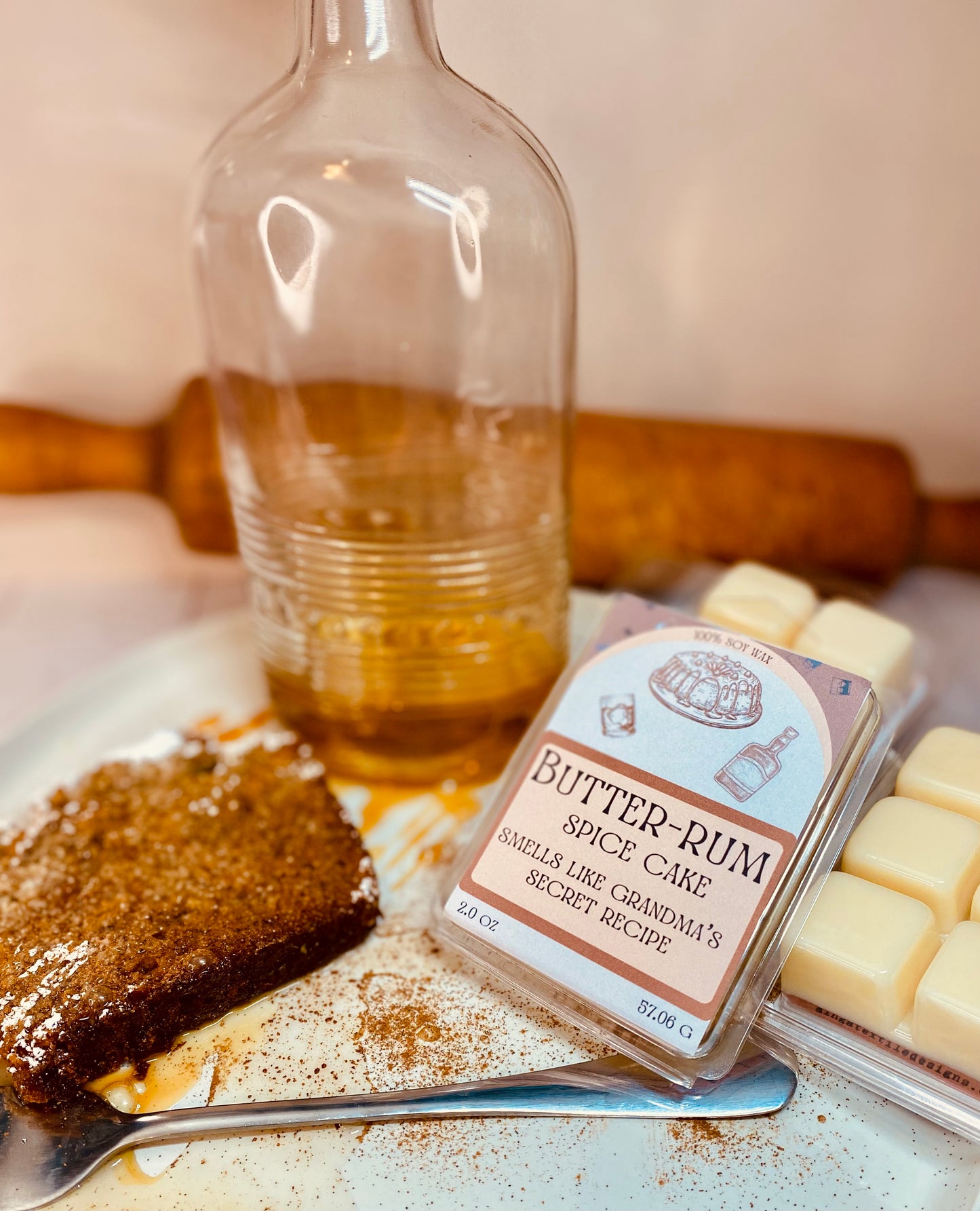 Butter-Rum spice cake