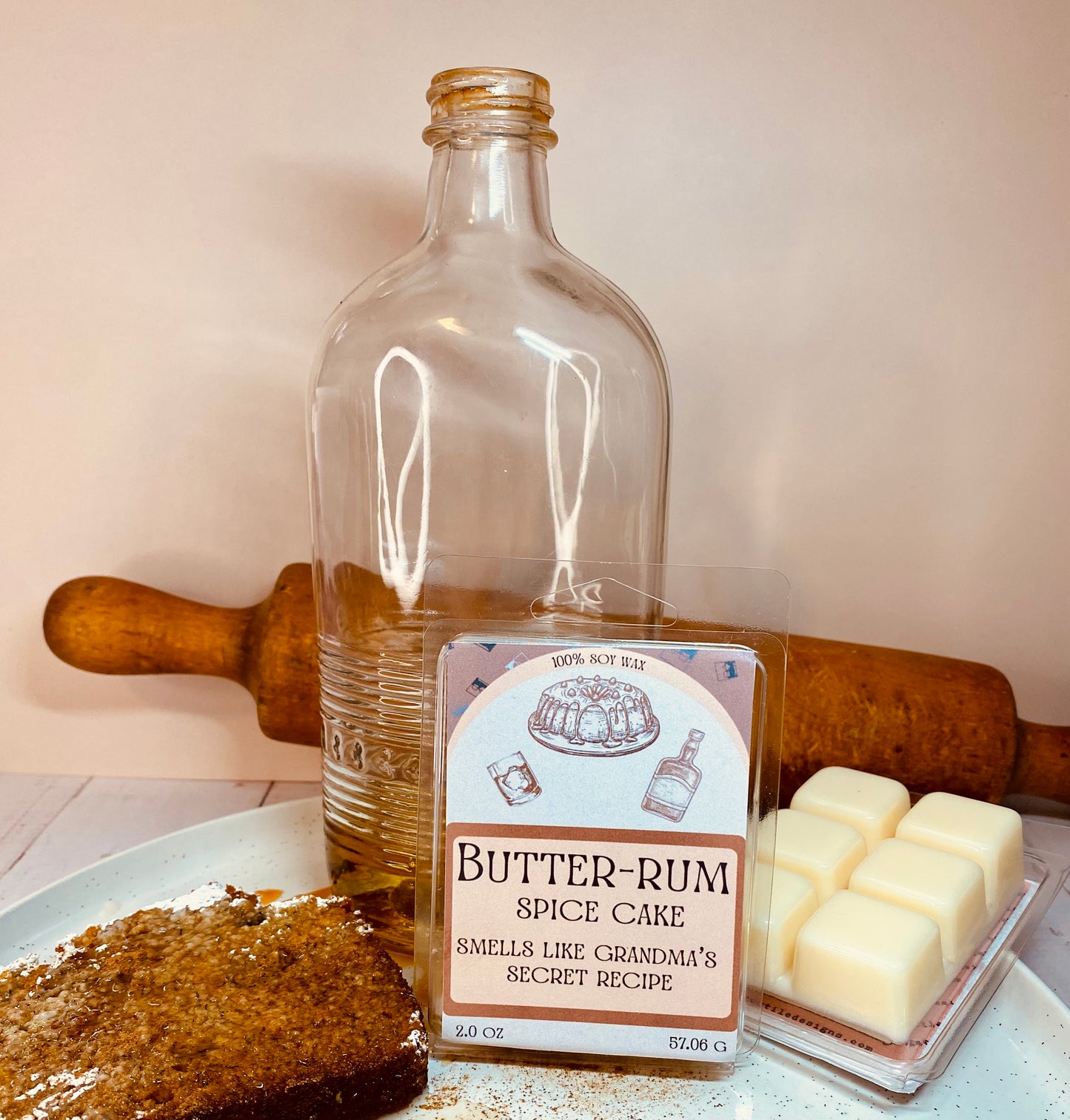 Butter-Rum spice cake