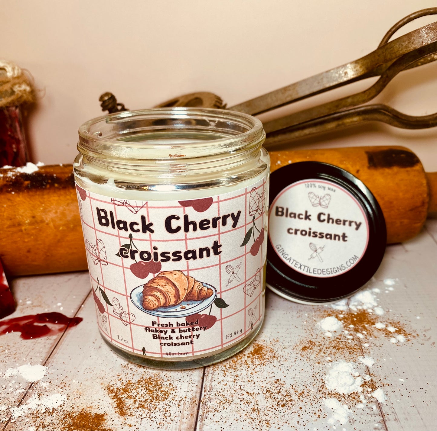 Black Cherry Croissant