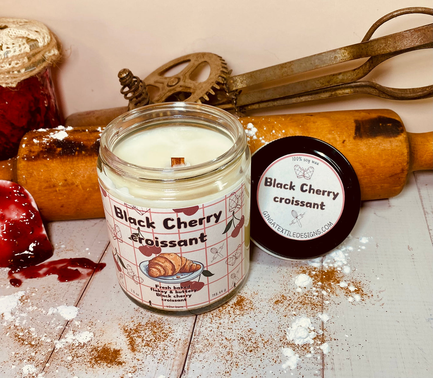 Black Cherry Croissant