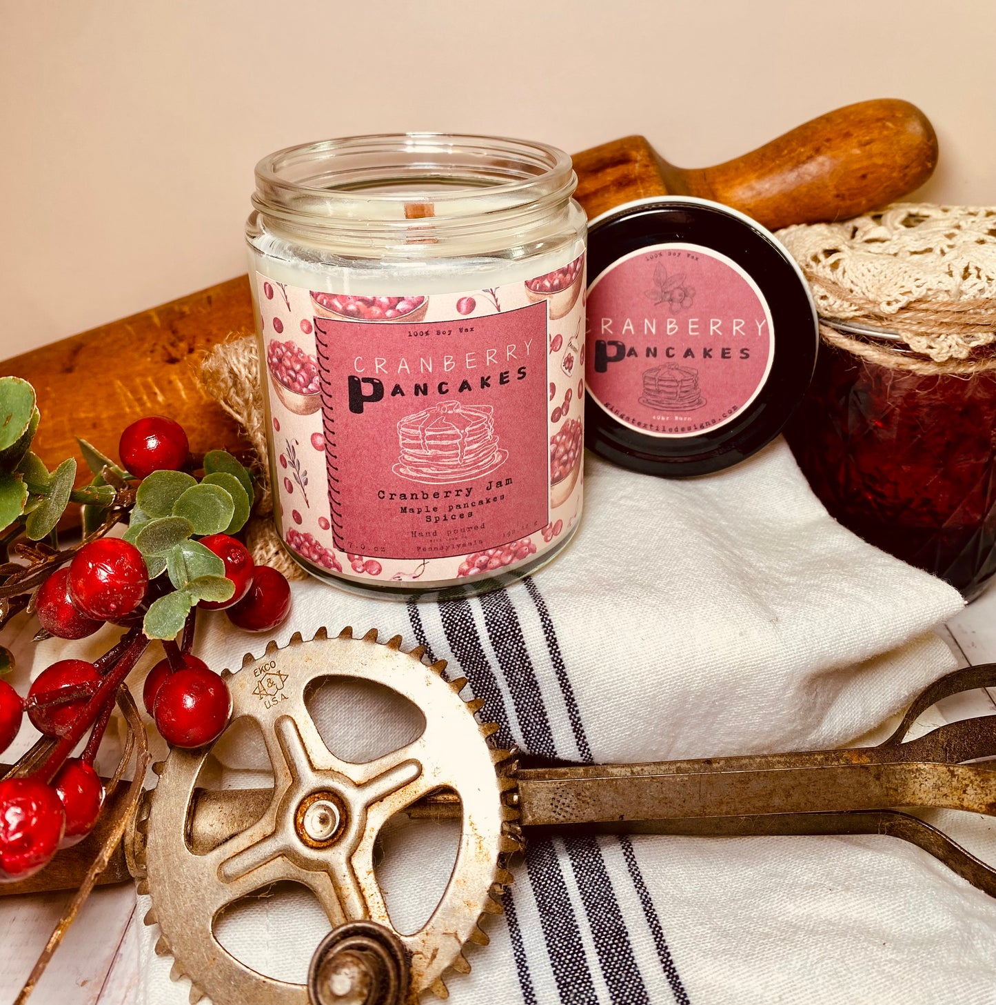Cranberry Pancakes