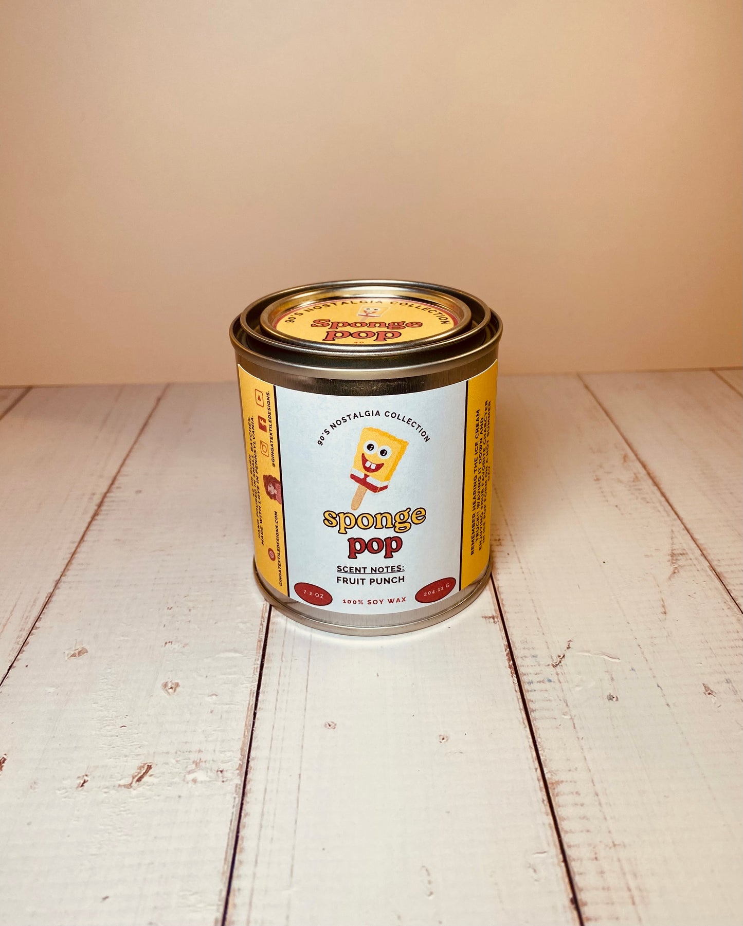 90's Nostalgia Sponge Pop