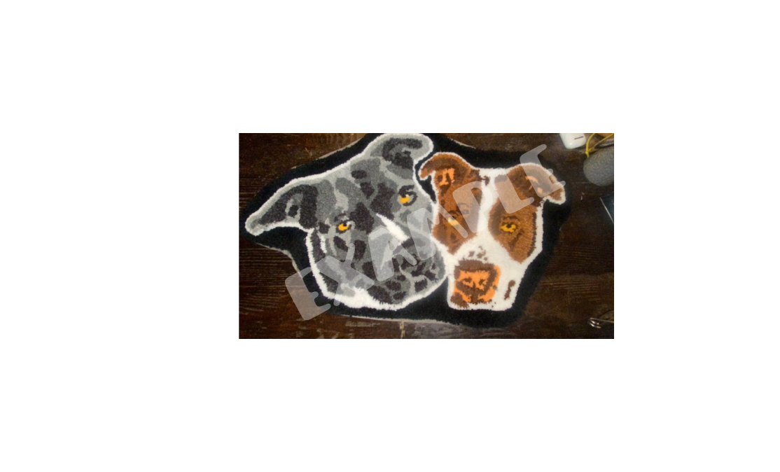 Custom Pet Rug (3'x3' ft 36"x36"in)