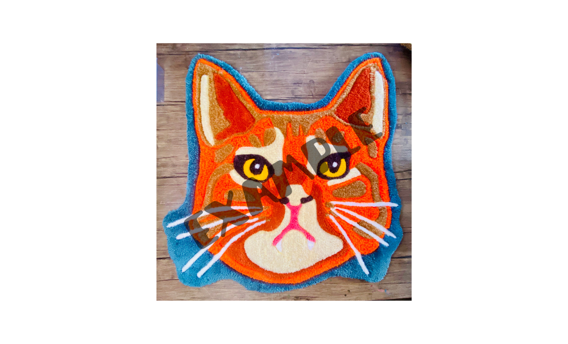 Custom Pet Rug (3'x3' ft 36"x36"in)
