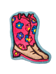 Cowgirl-Stiefel-Teppich