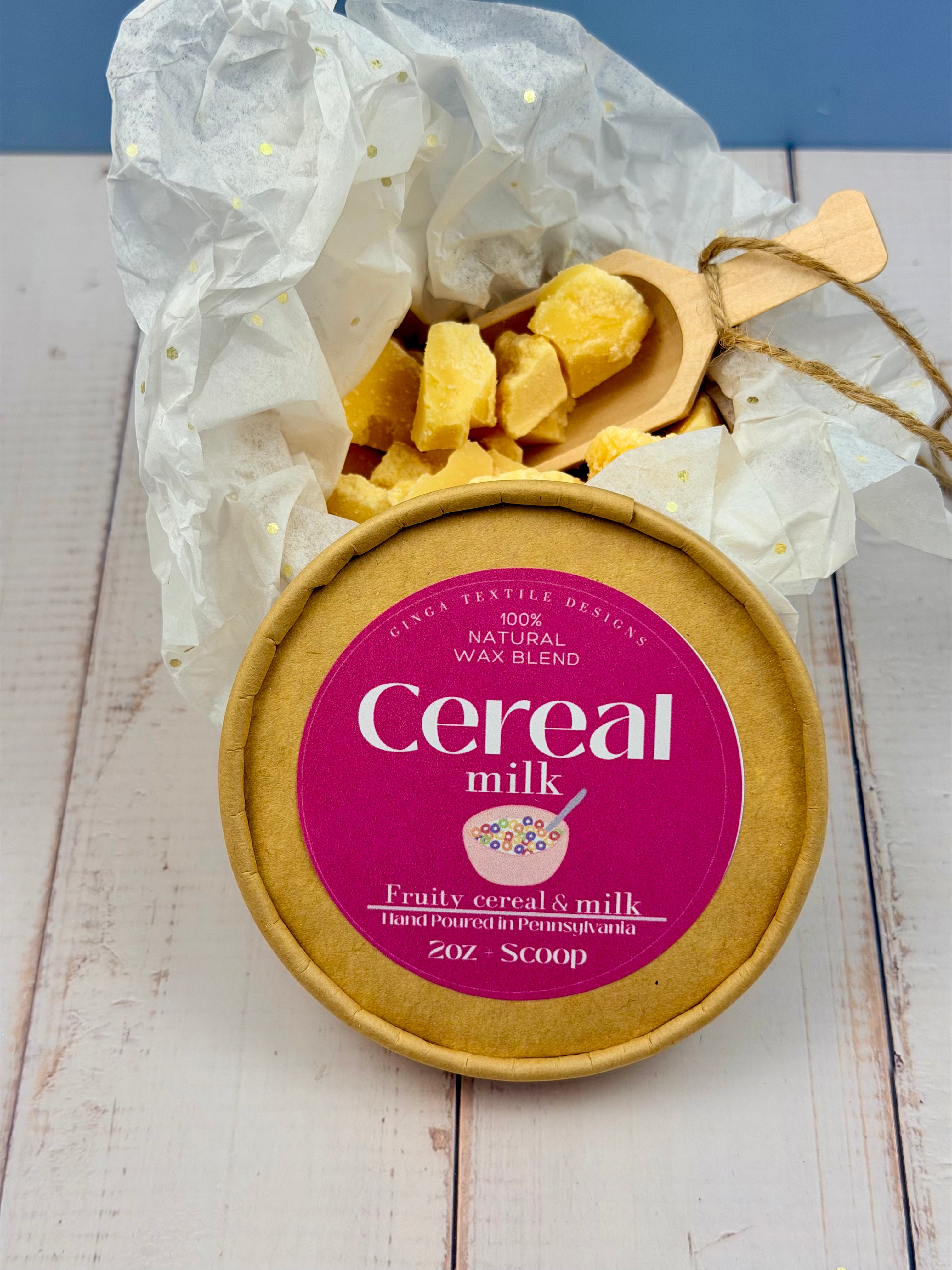 Wachs-Schmelze „Müsli mit Milch“