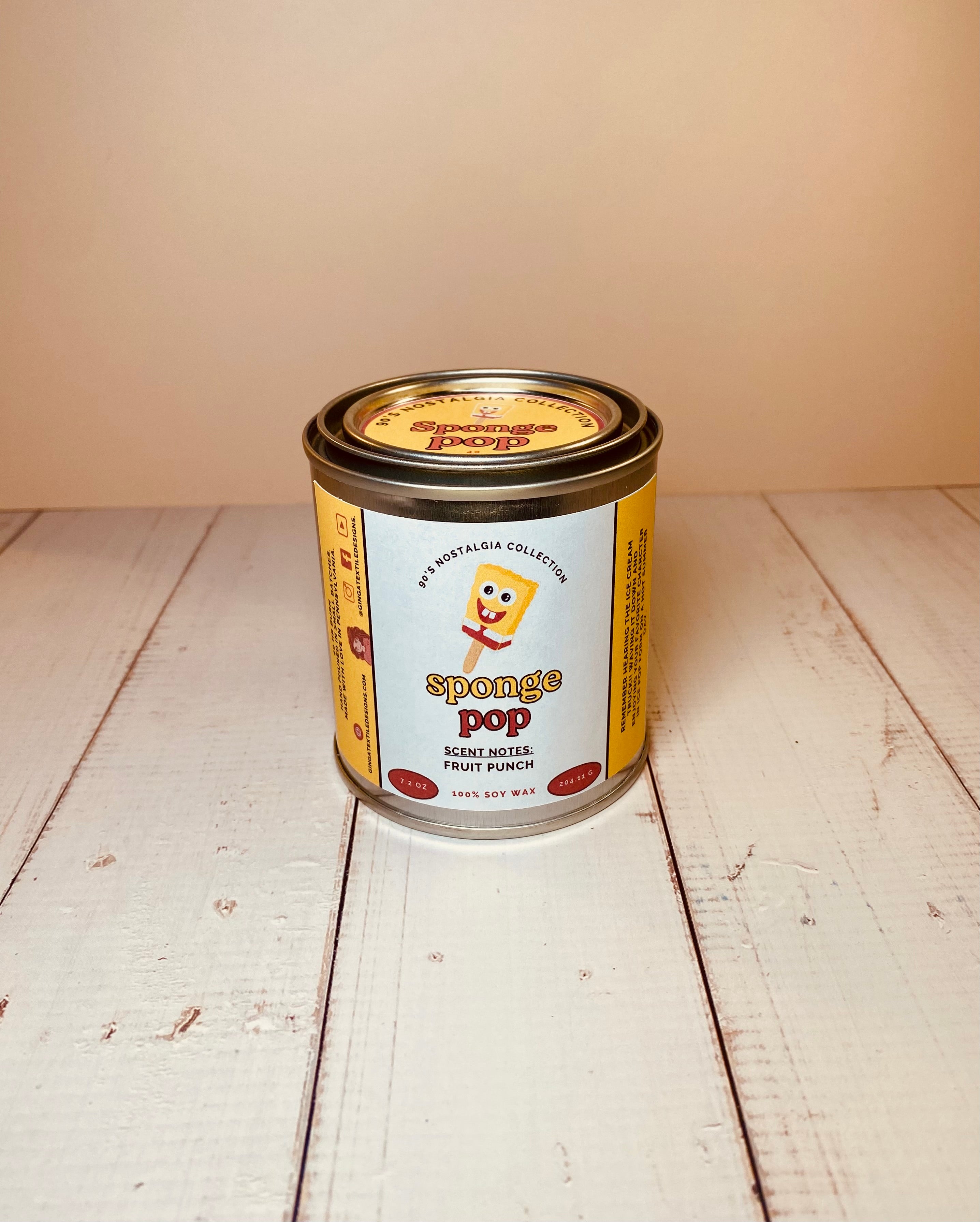 90's Nostalgia Sponge Pop