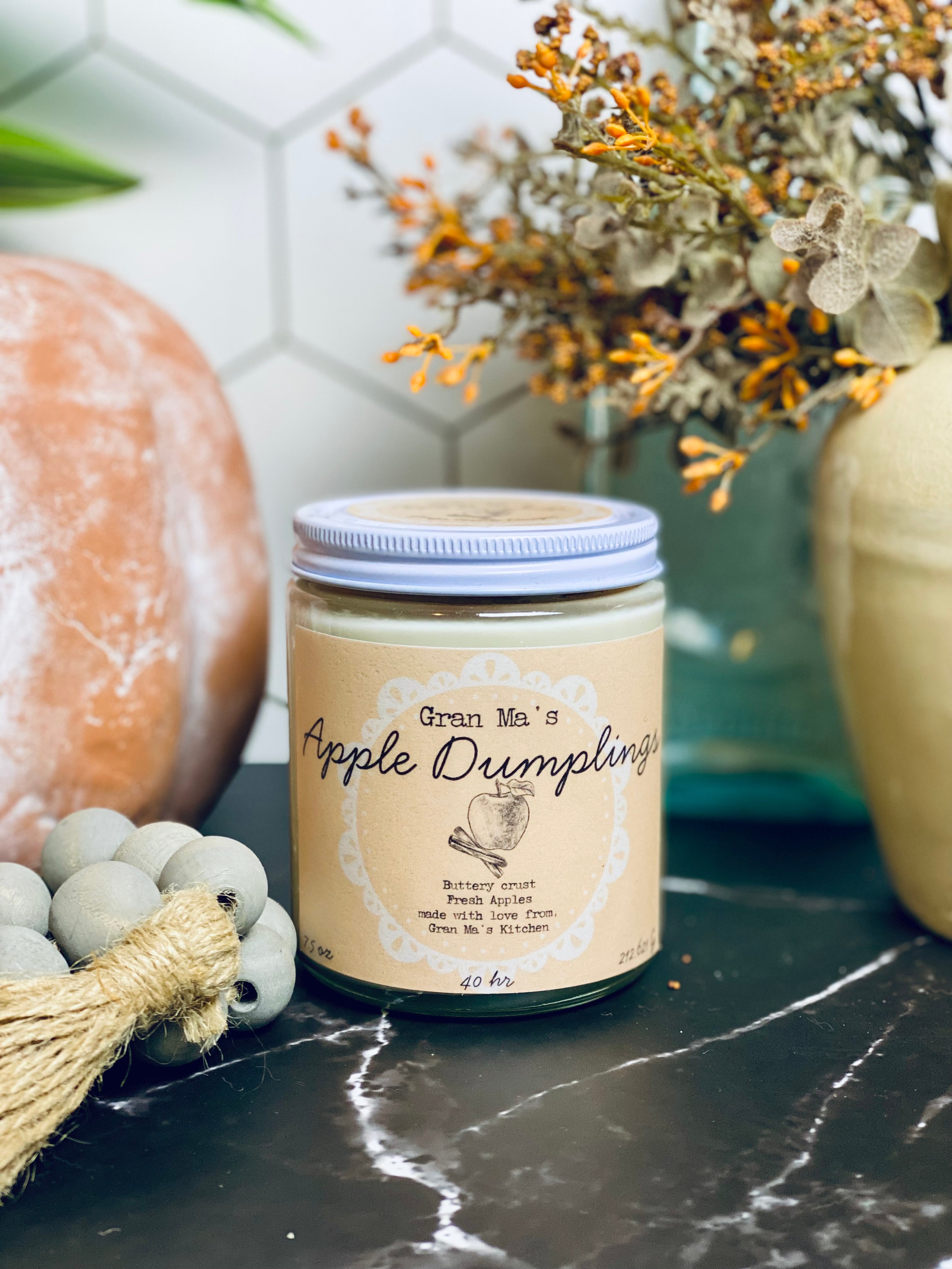 Gran Ma's Apple Dumplings candle