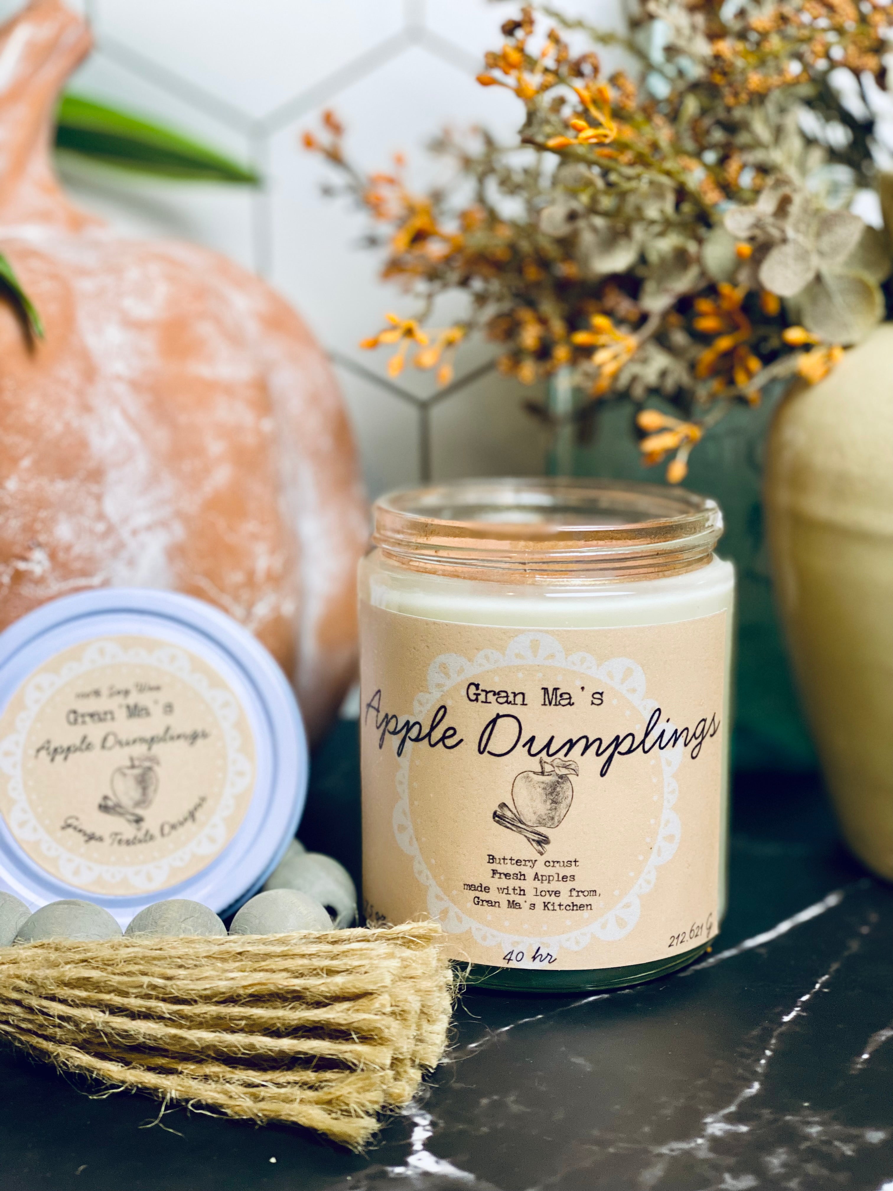 Gran Ma's Apple Dumplings candle