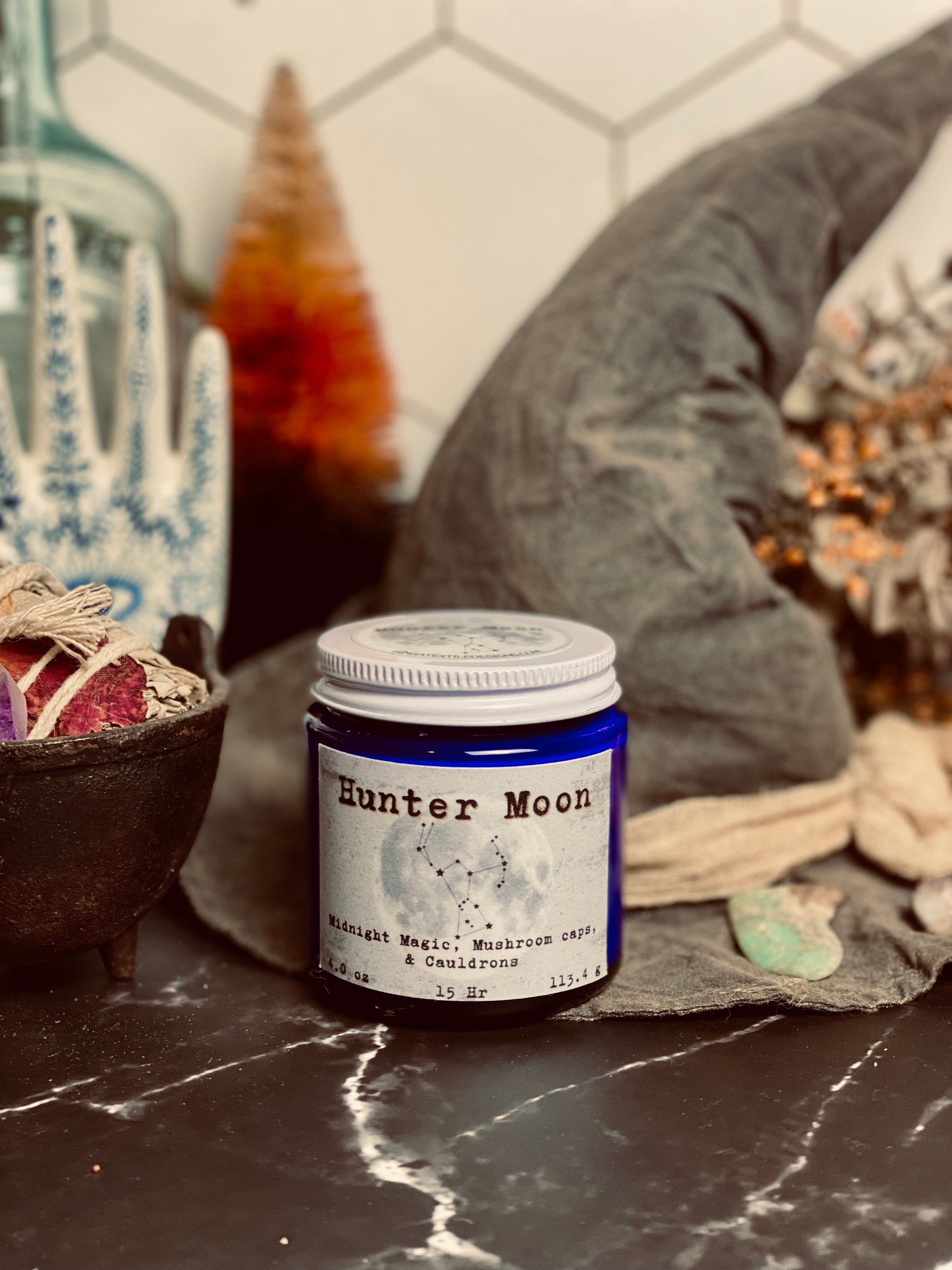 Hunter Moon mini candle