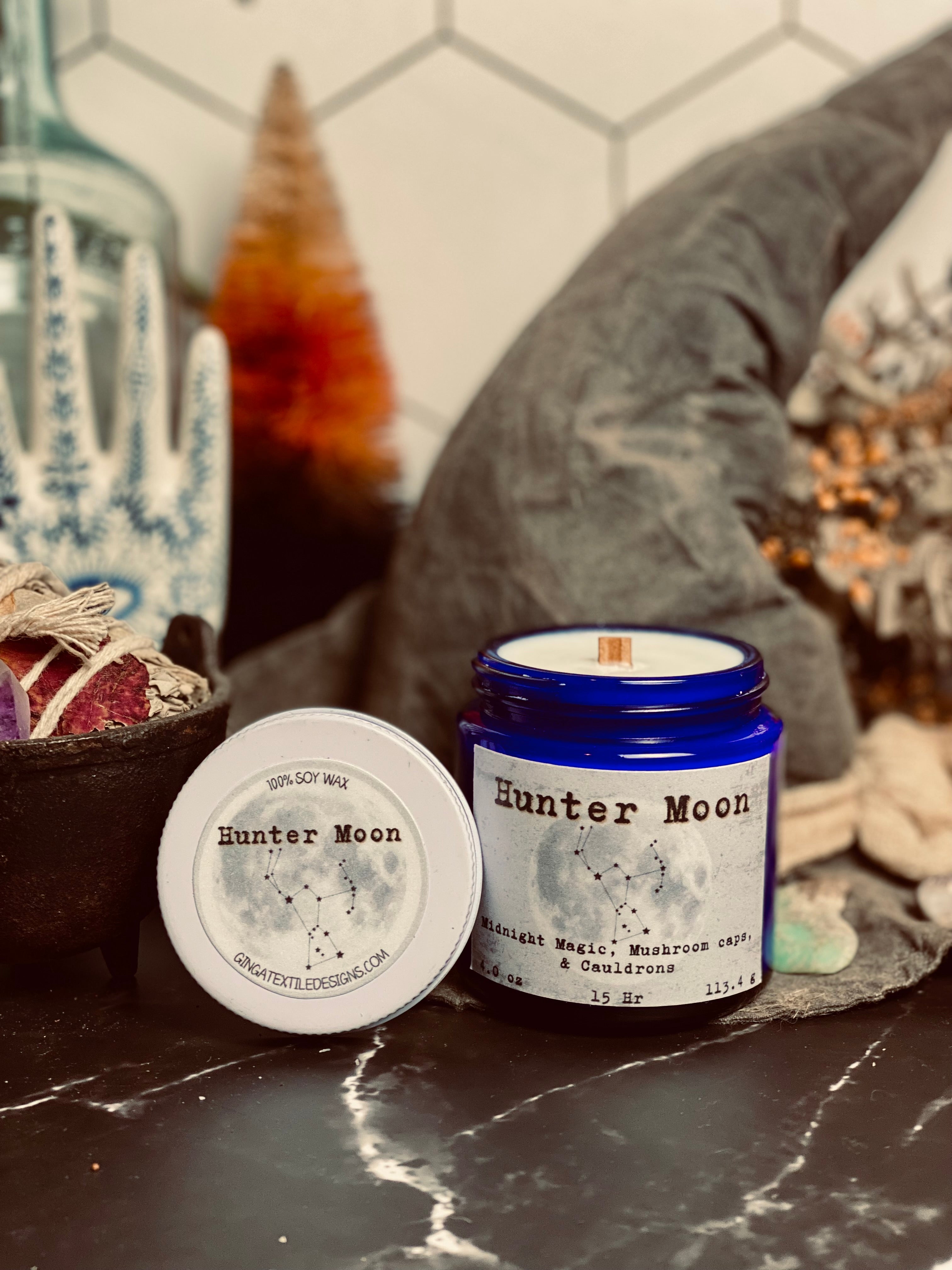 Hunter Moon mini candle