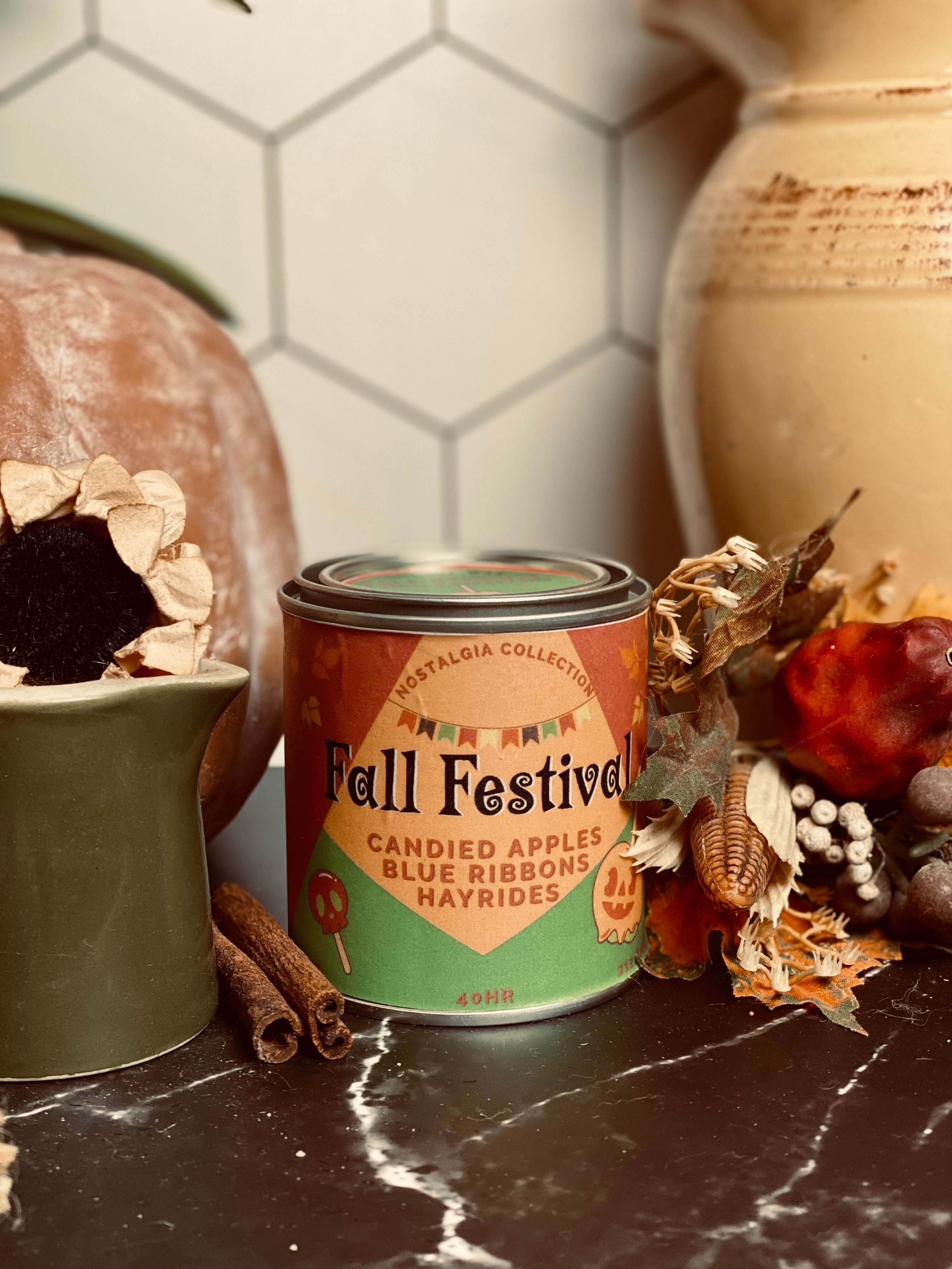 Fall Festival Candle