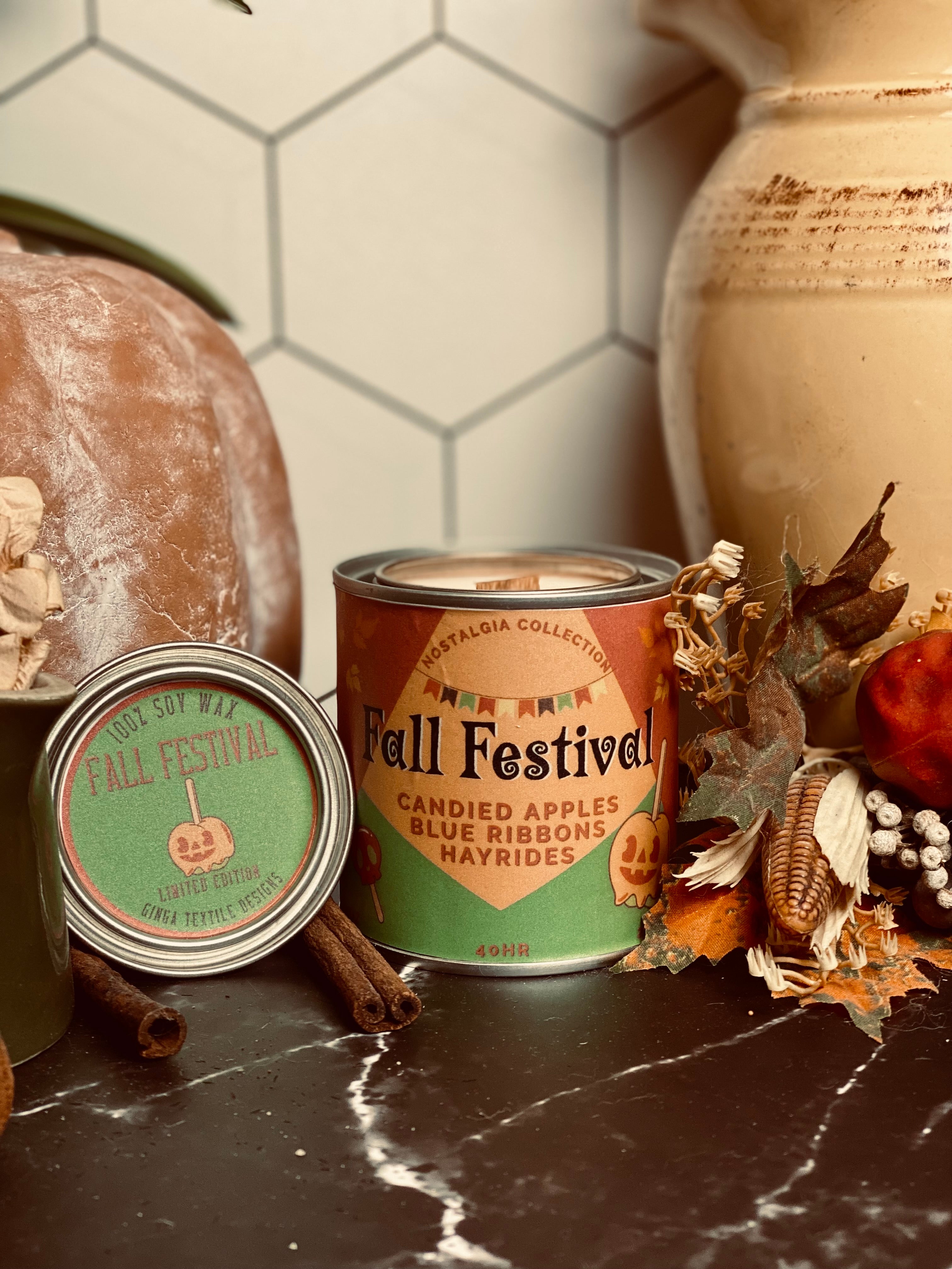 Fall Festival Candle