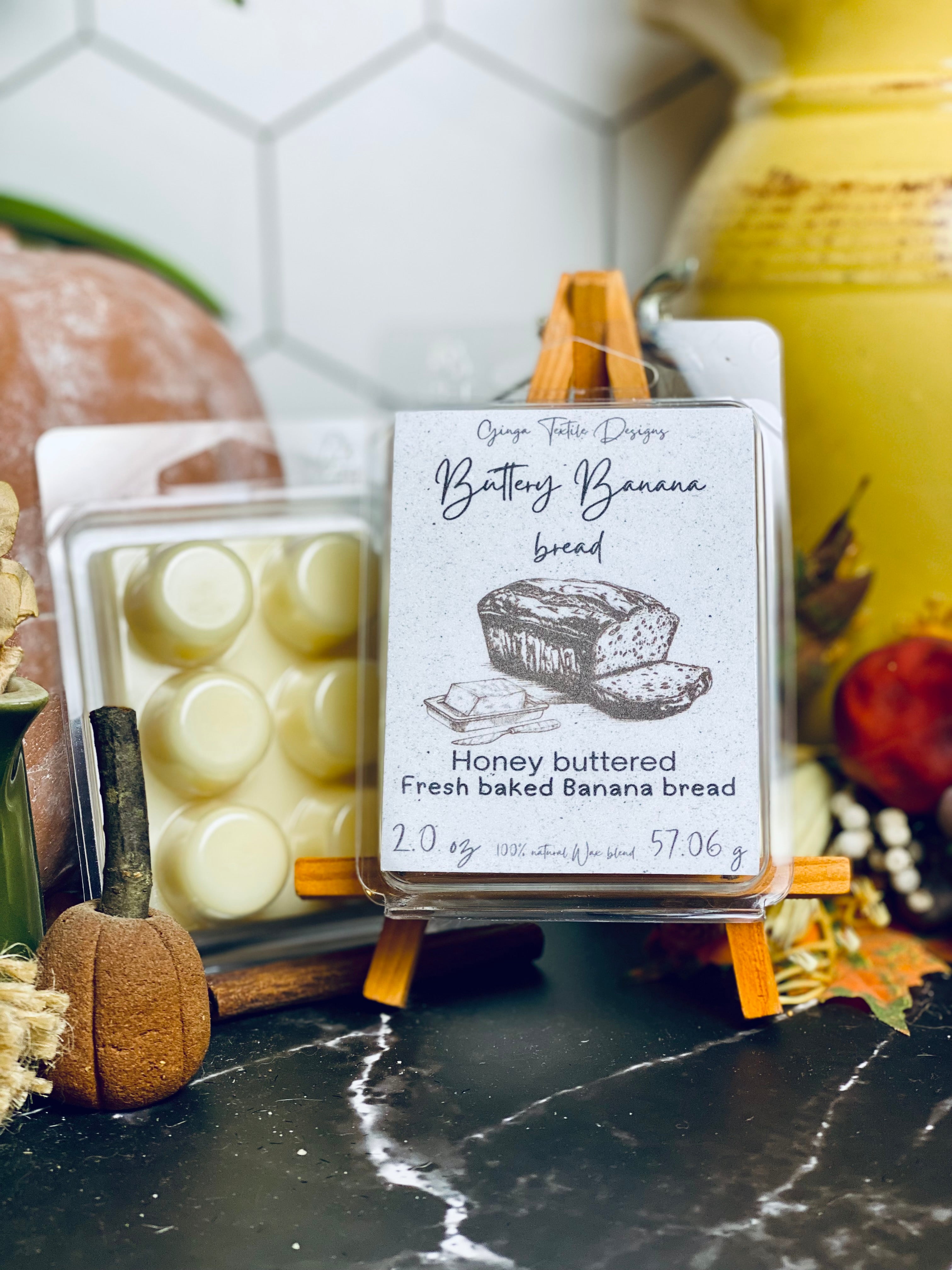 Buttery Banana Bread wax melt