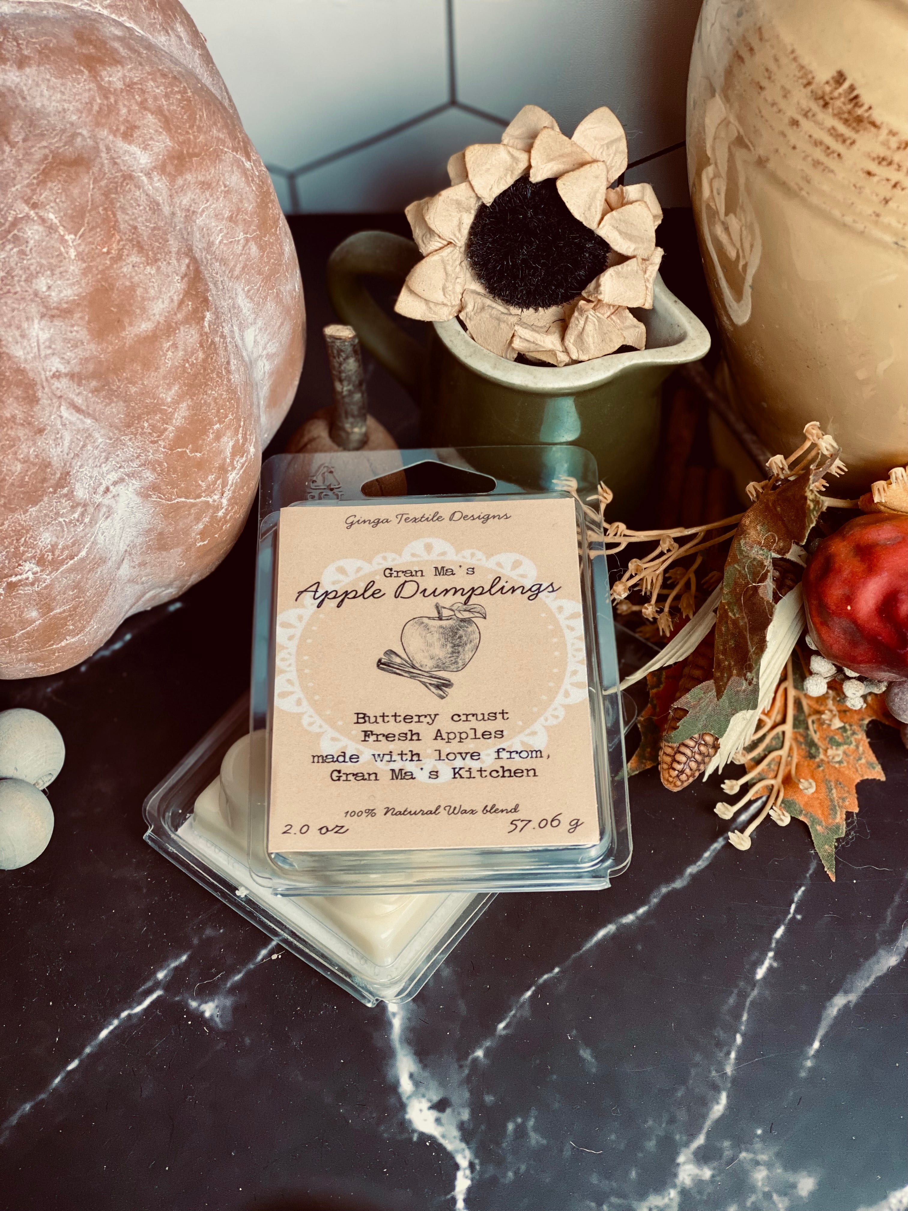 Gran Ma's Apple Dumplings wax melt