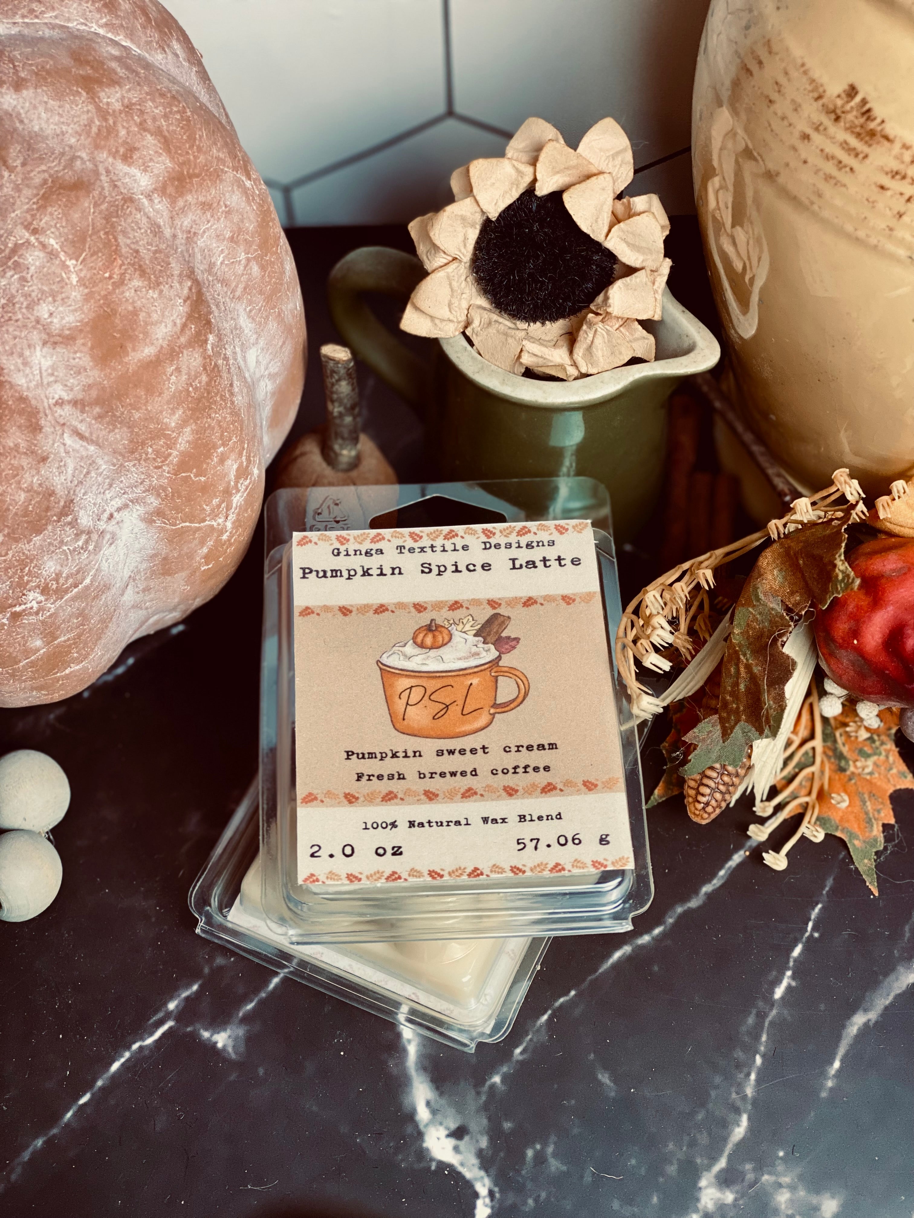 Pumpkin Spice Latte wax melt