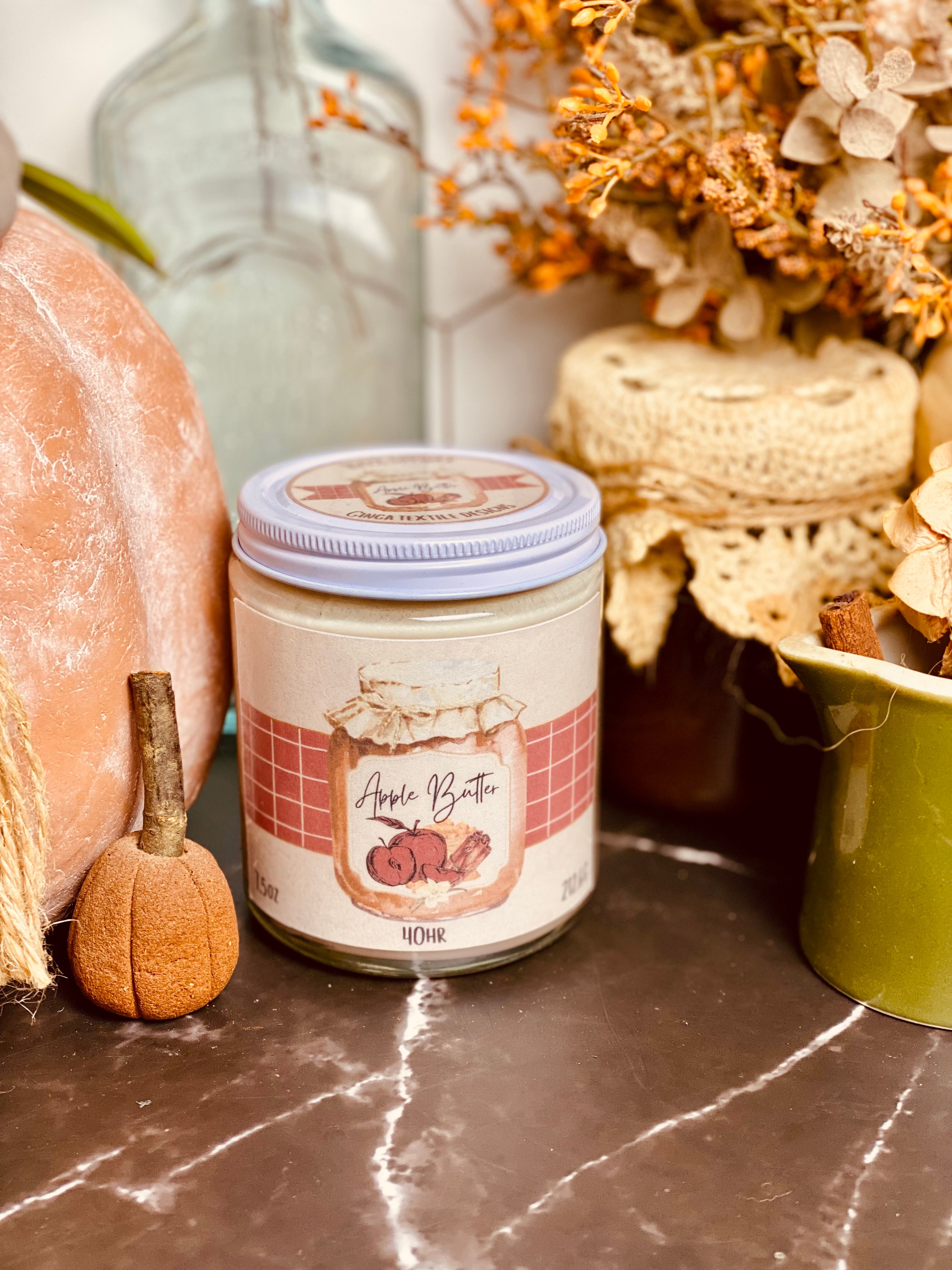 Apple Butter candle