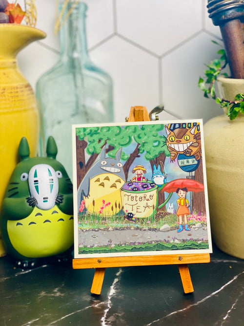 Totoro Tea Print