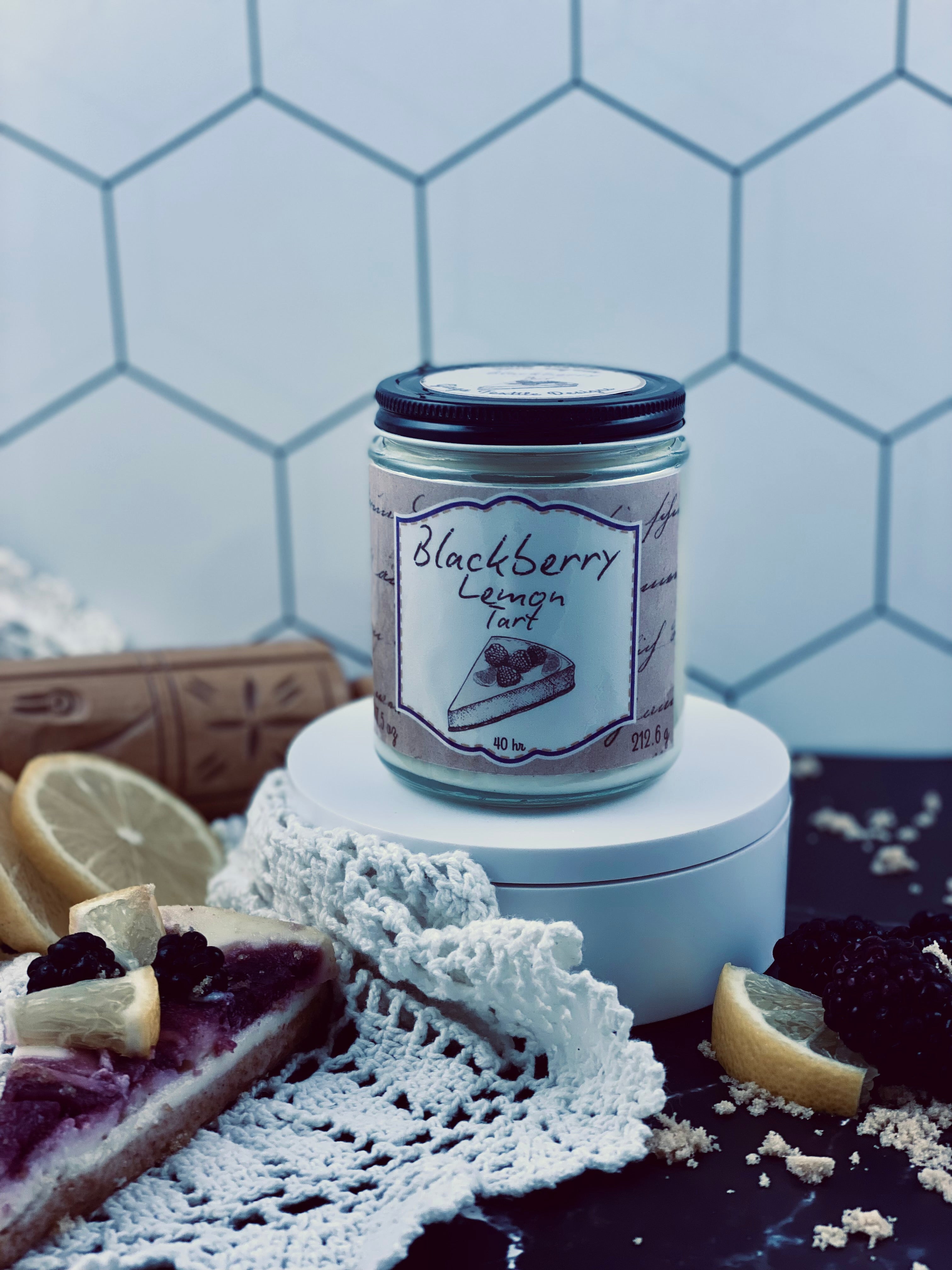 Blackberry Lemon Tart