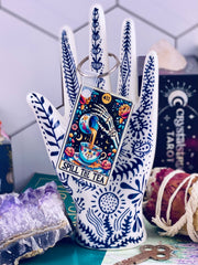 Spill the Tea Keychain