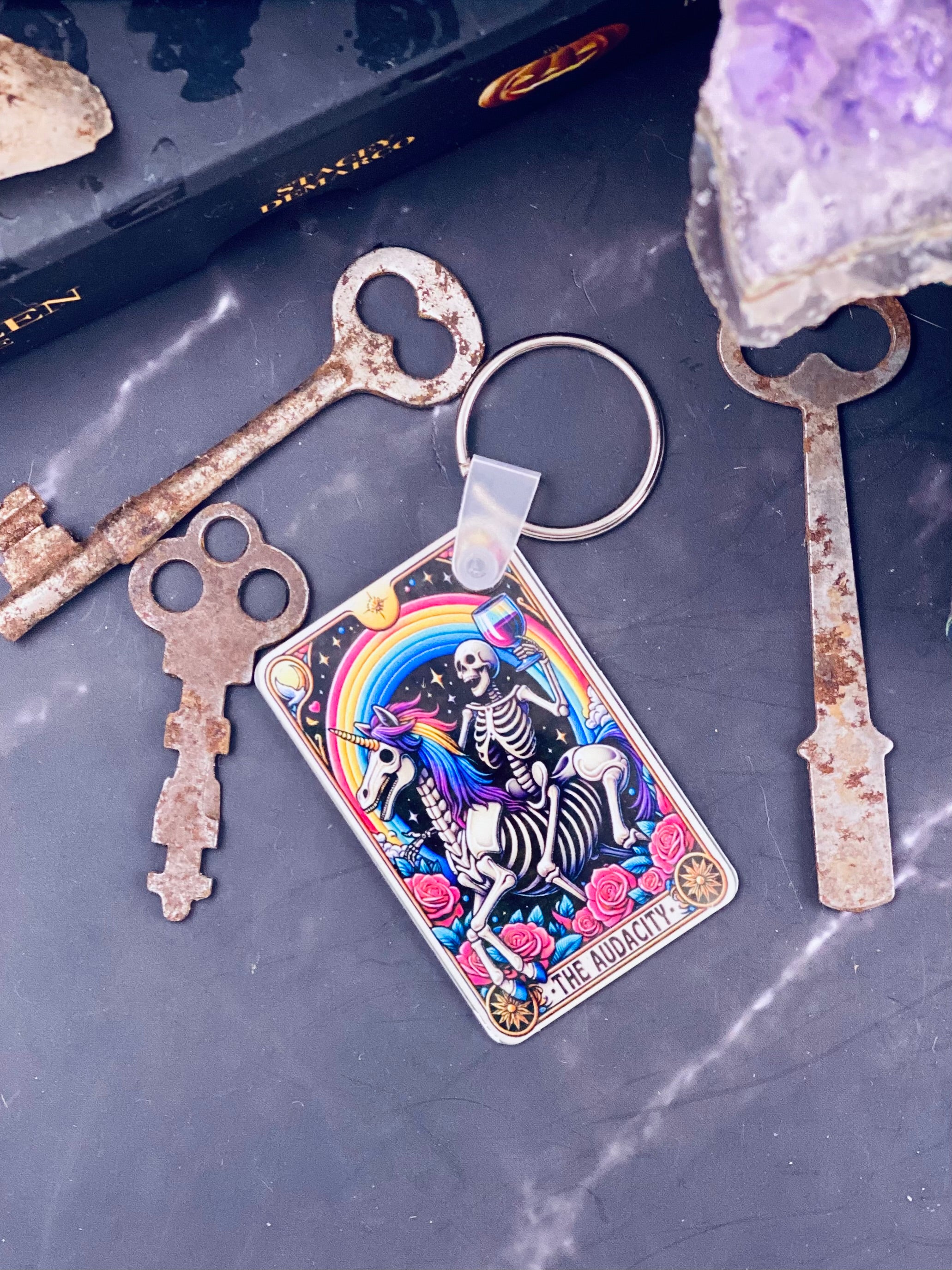 The Audacity Keychain