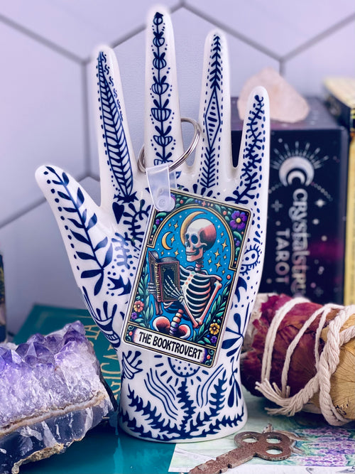 Booktrovert Keychain