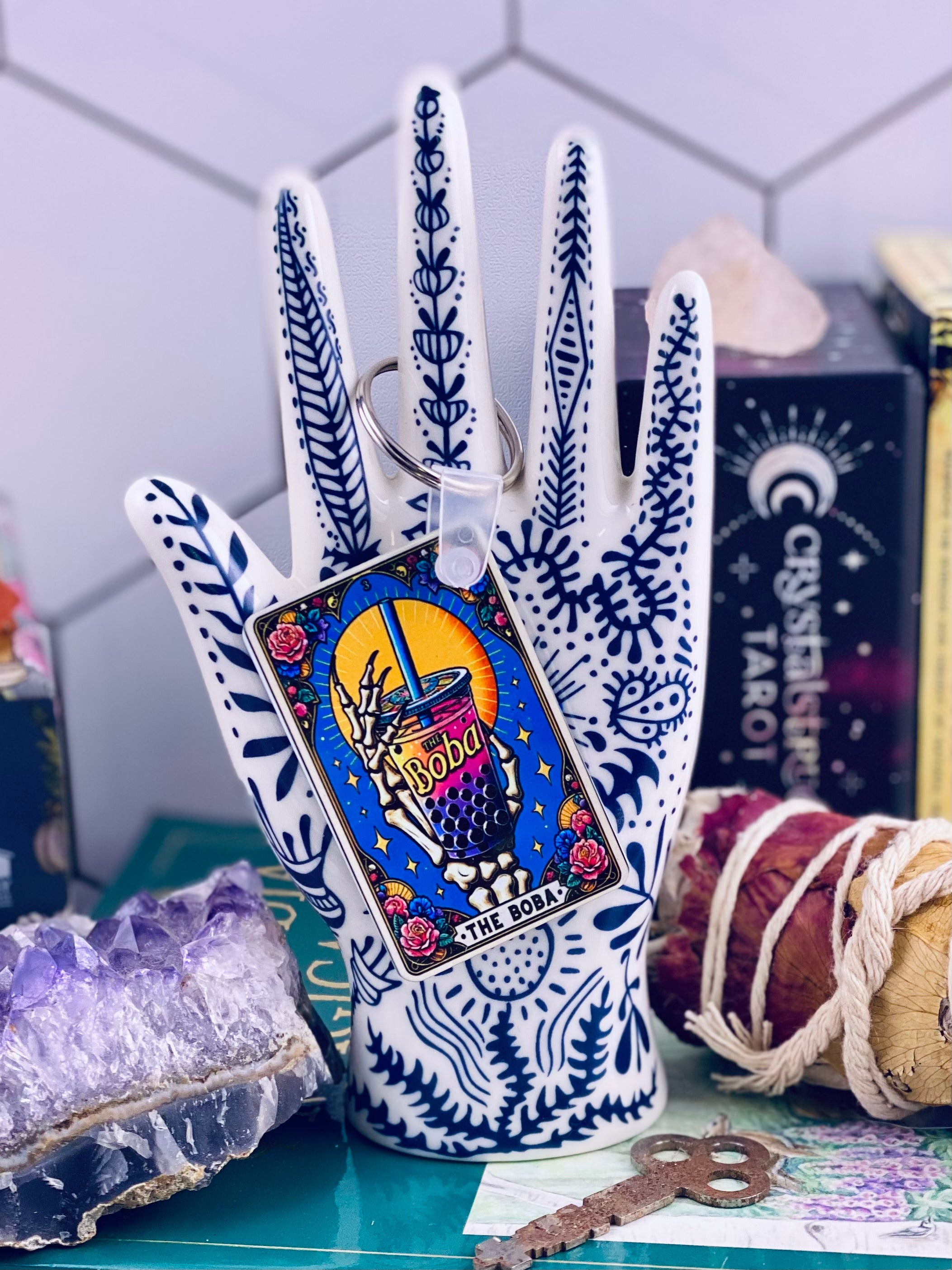 Boba Keychain