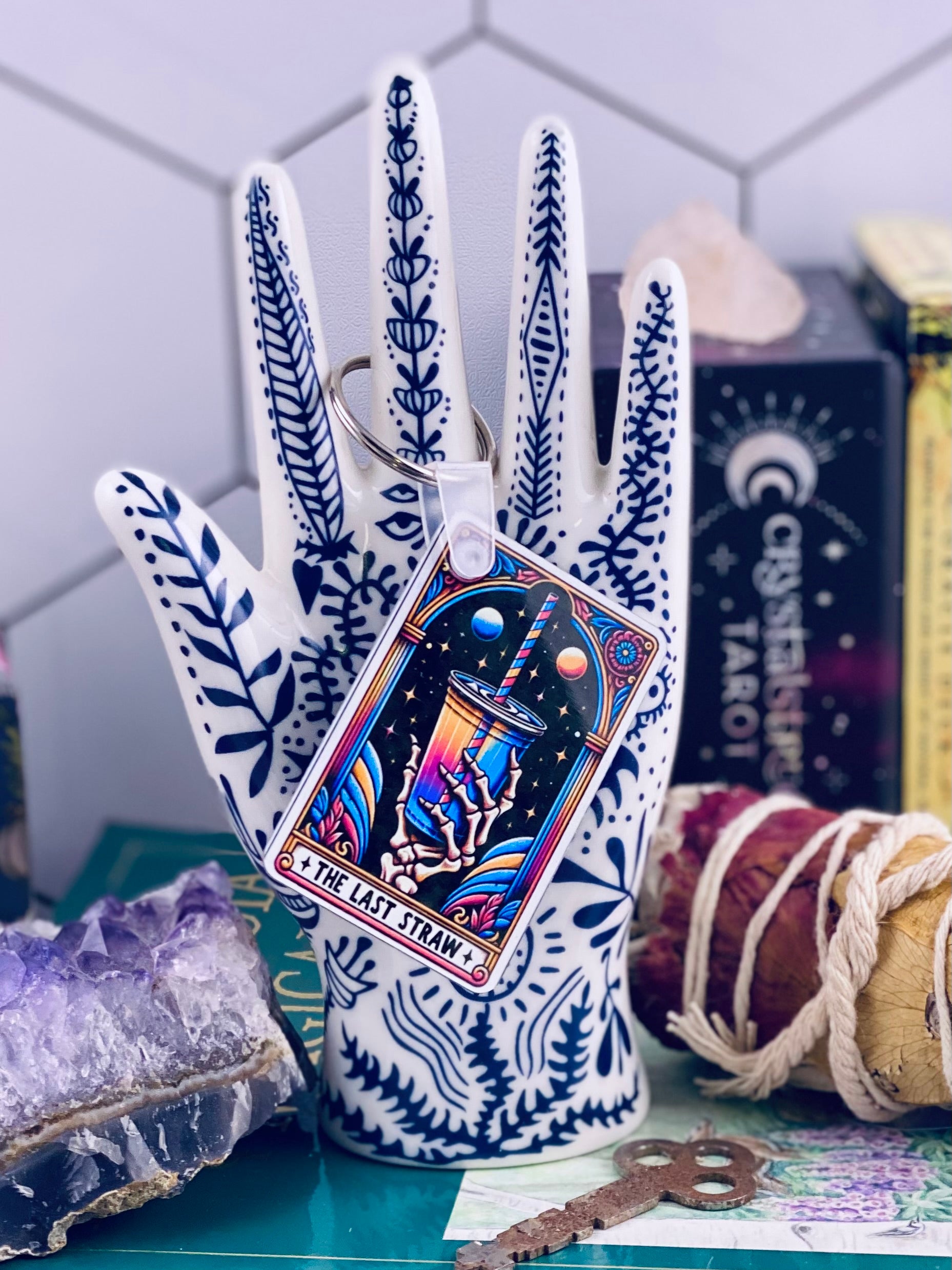 The Last Straw Keychain