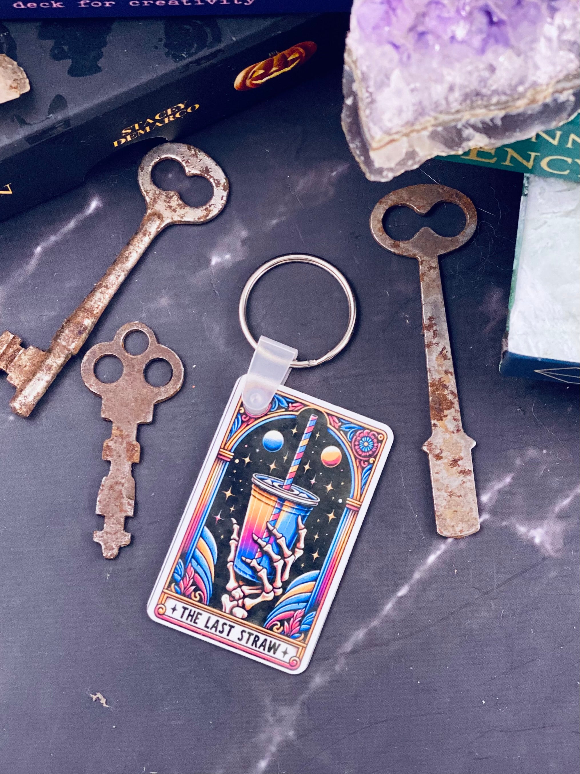 The Last Straw Keychain