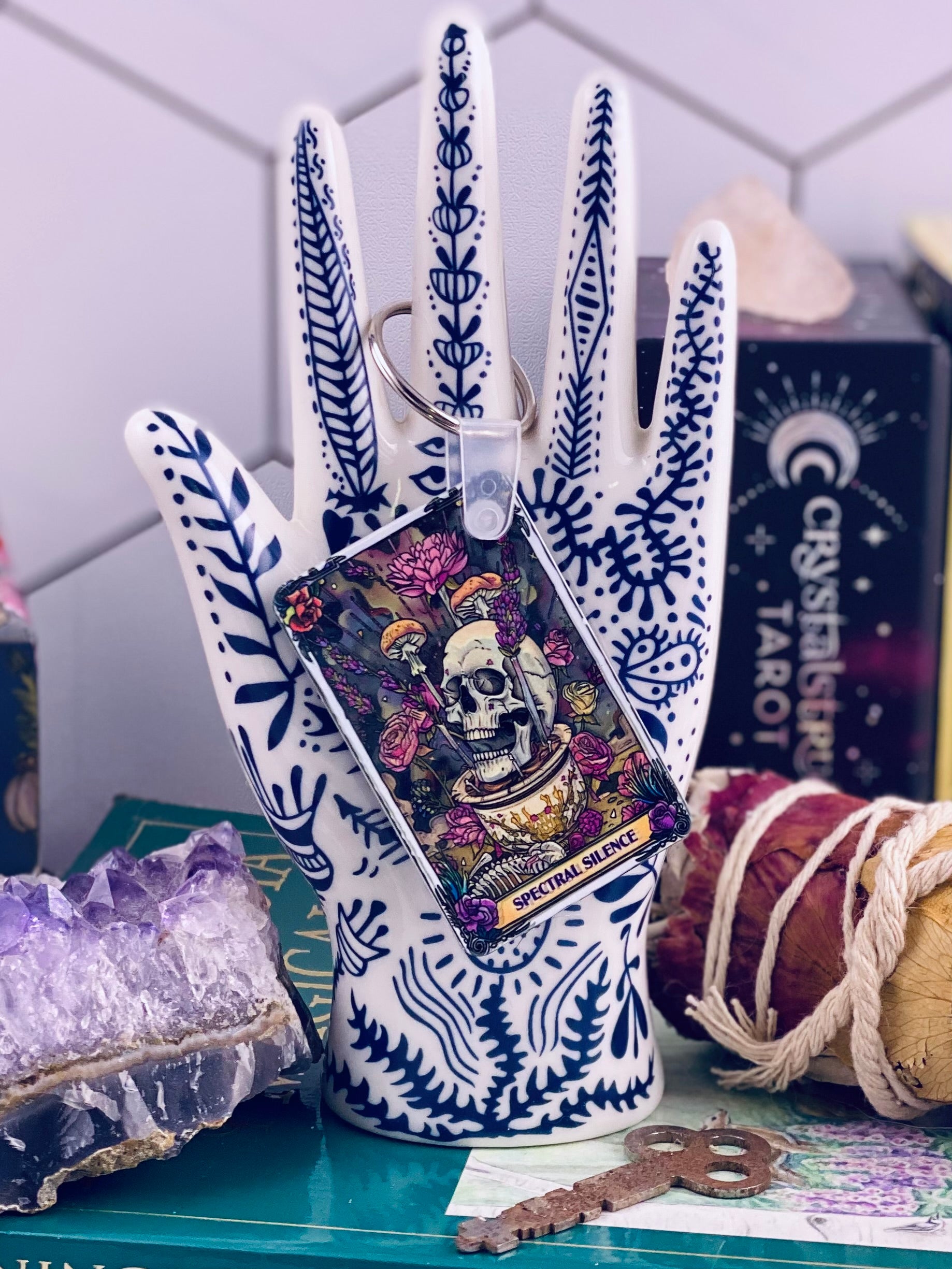 Spectral Silence Keychain