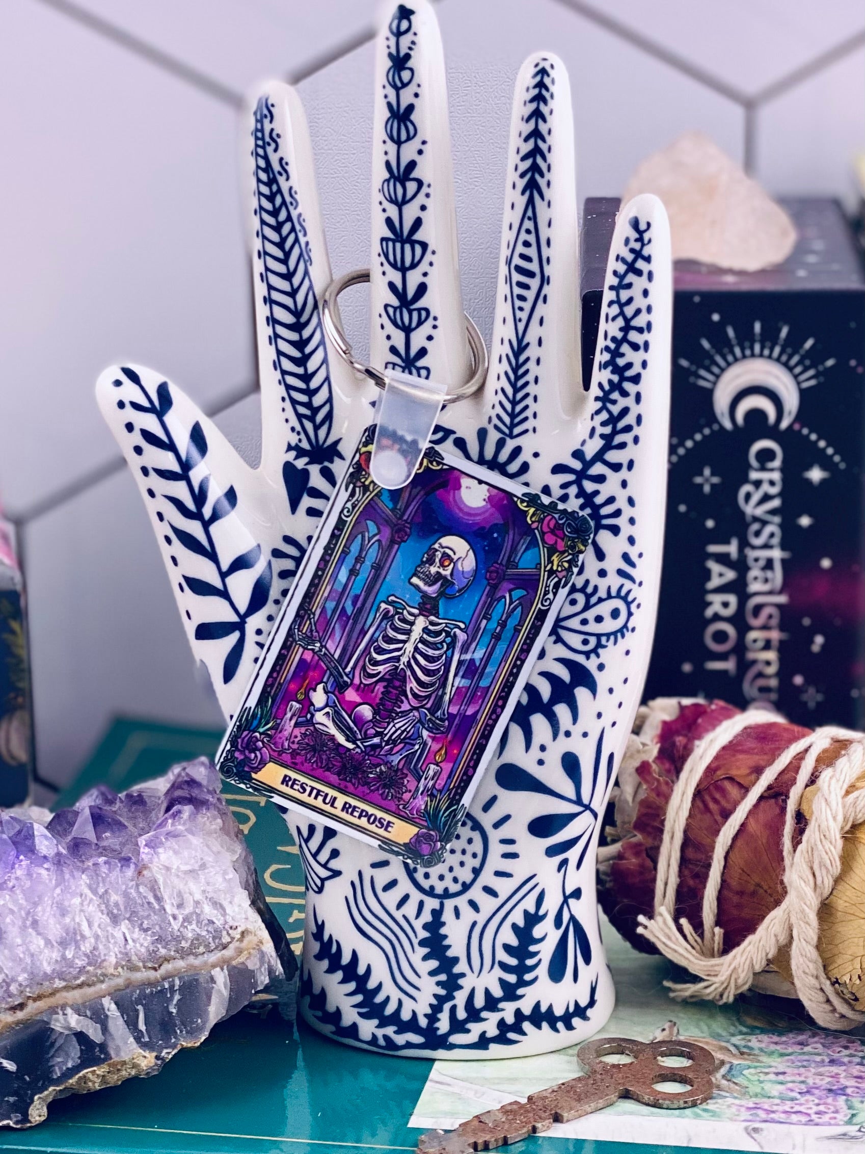 Restful Repose Keychain