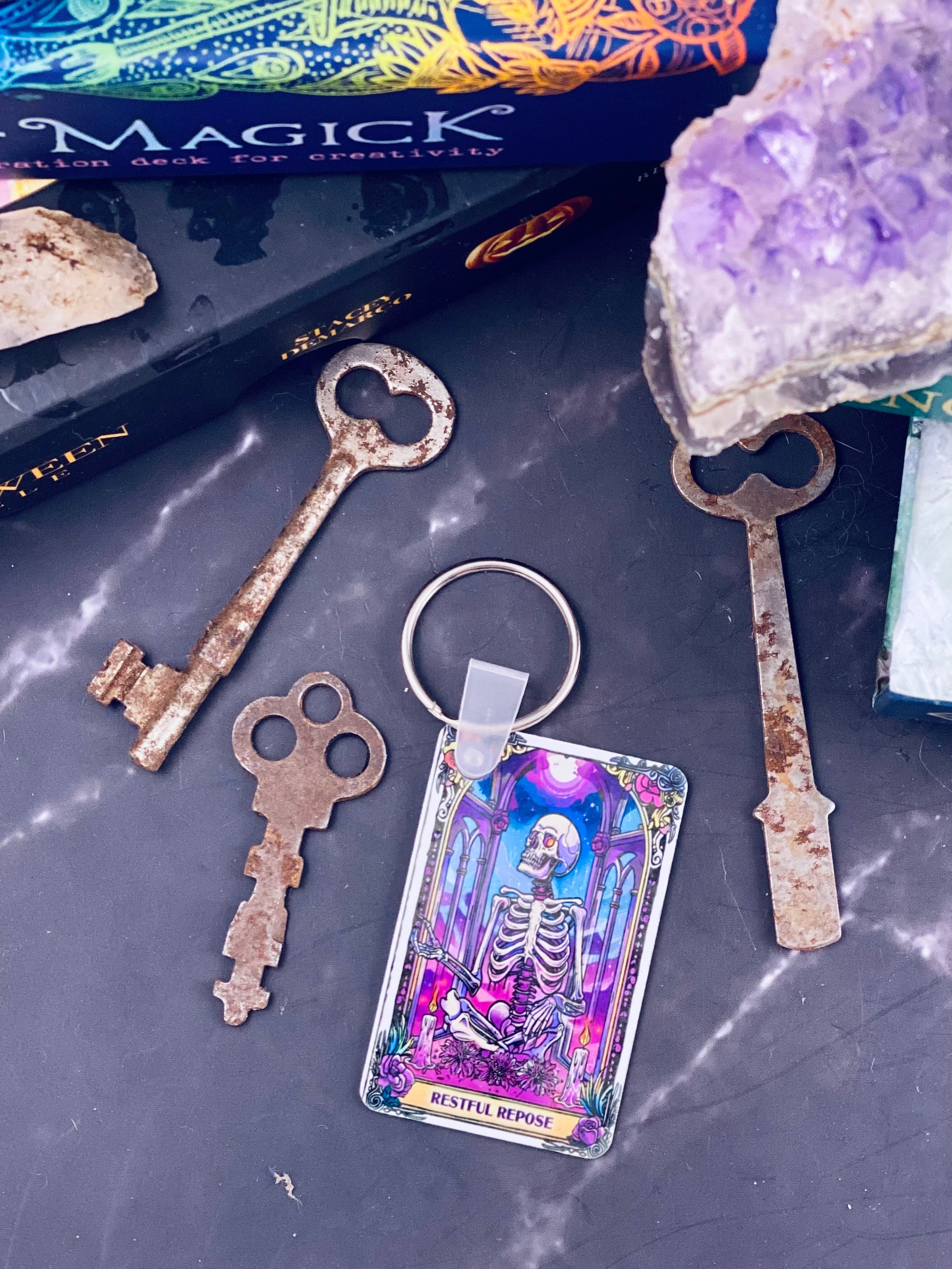 Restful Repose Keychain