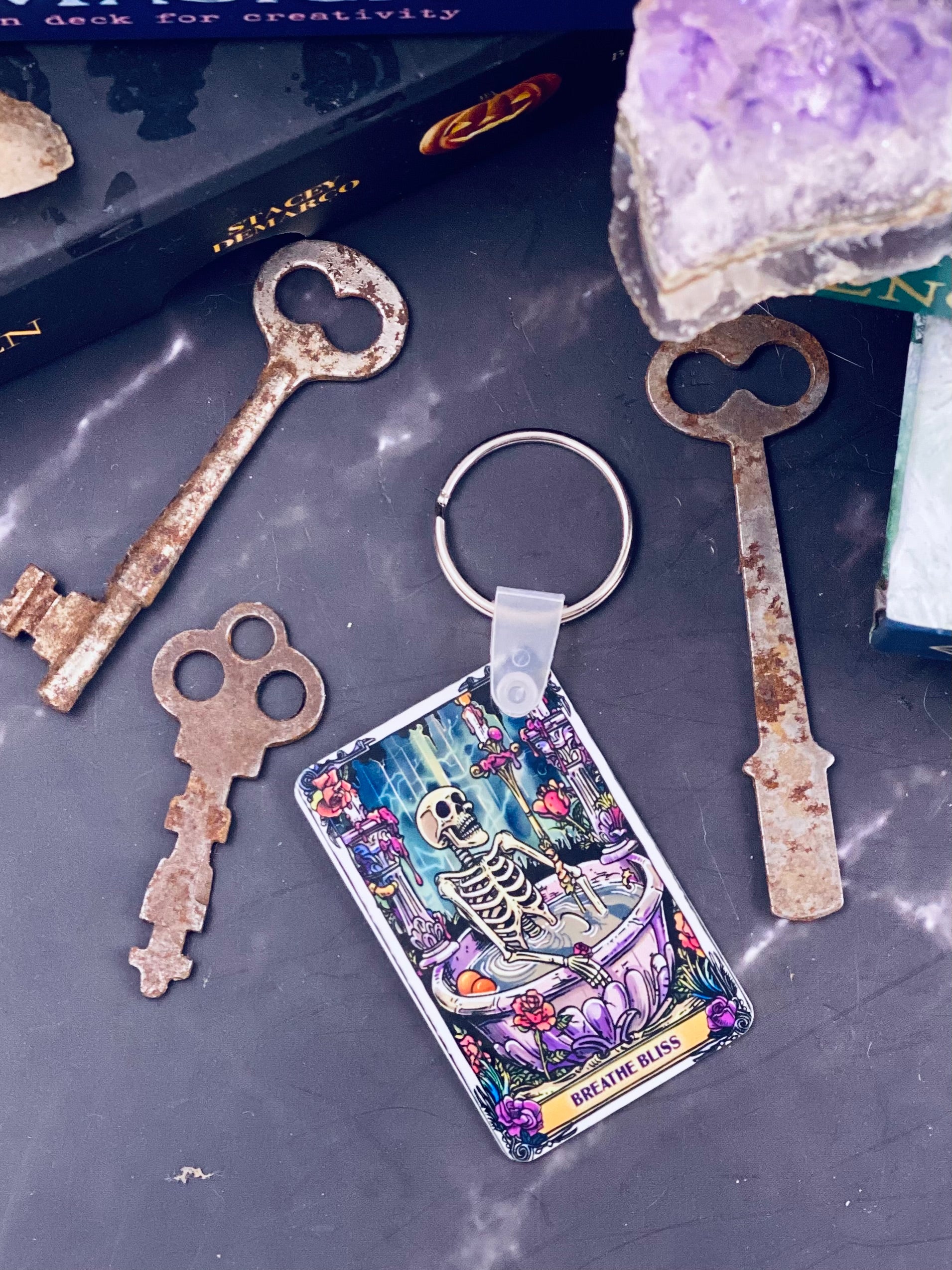 Breathe Bliss Keychain