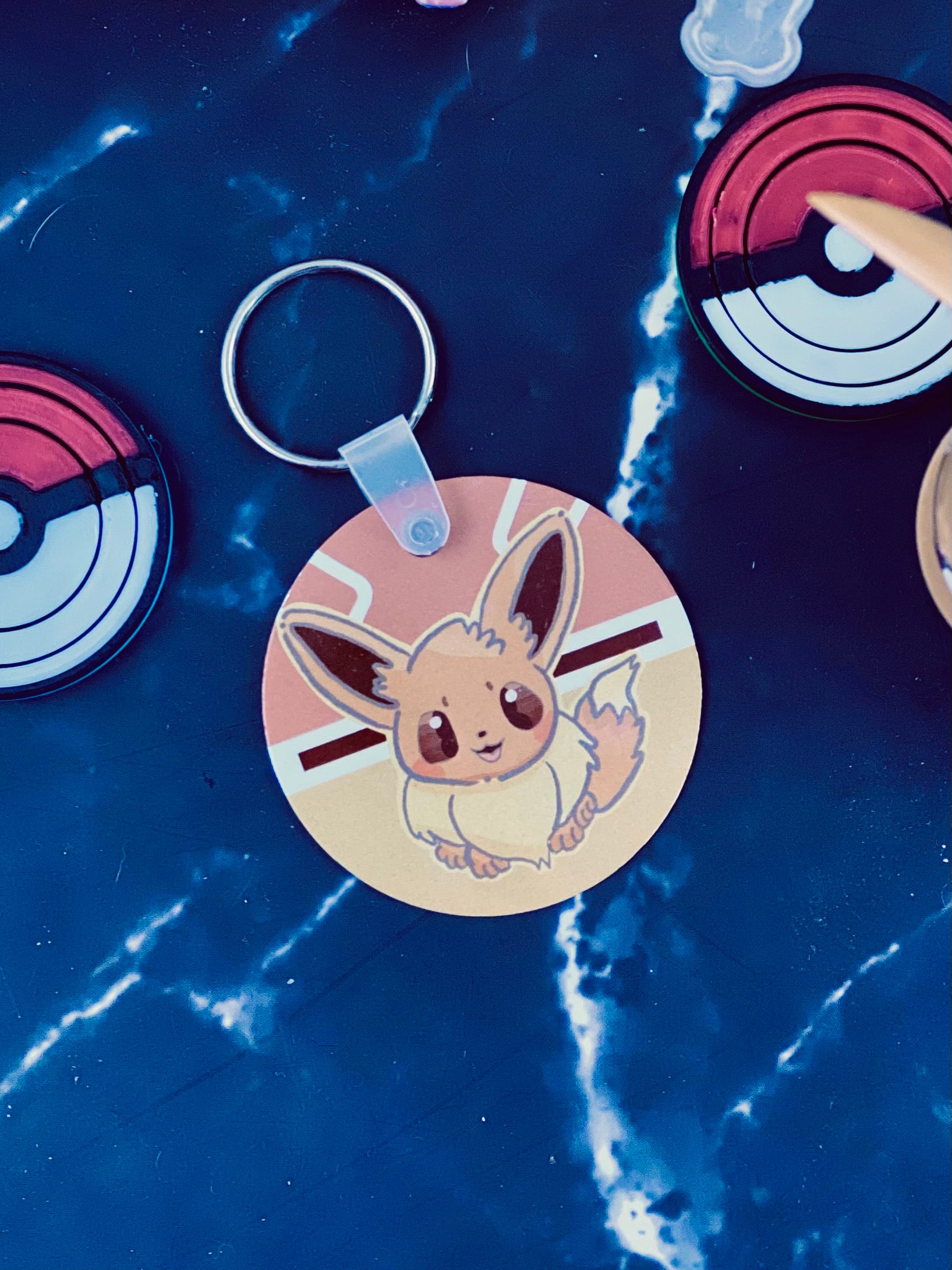 Eevee fanart Keychain