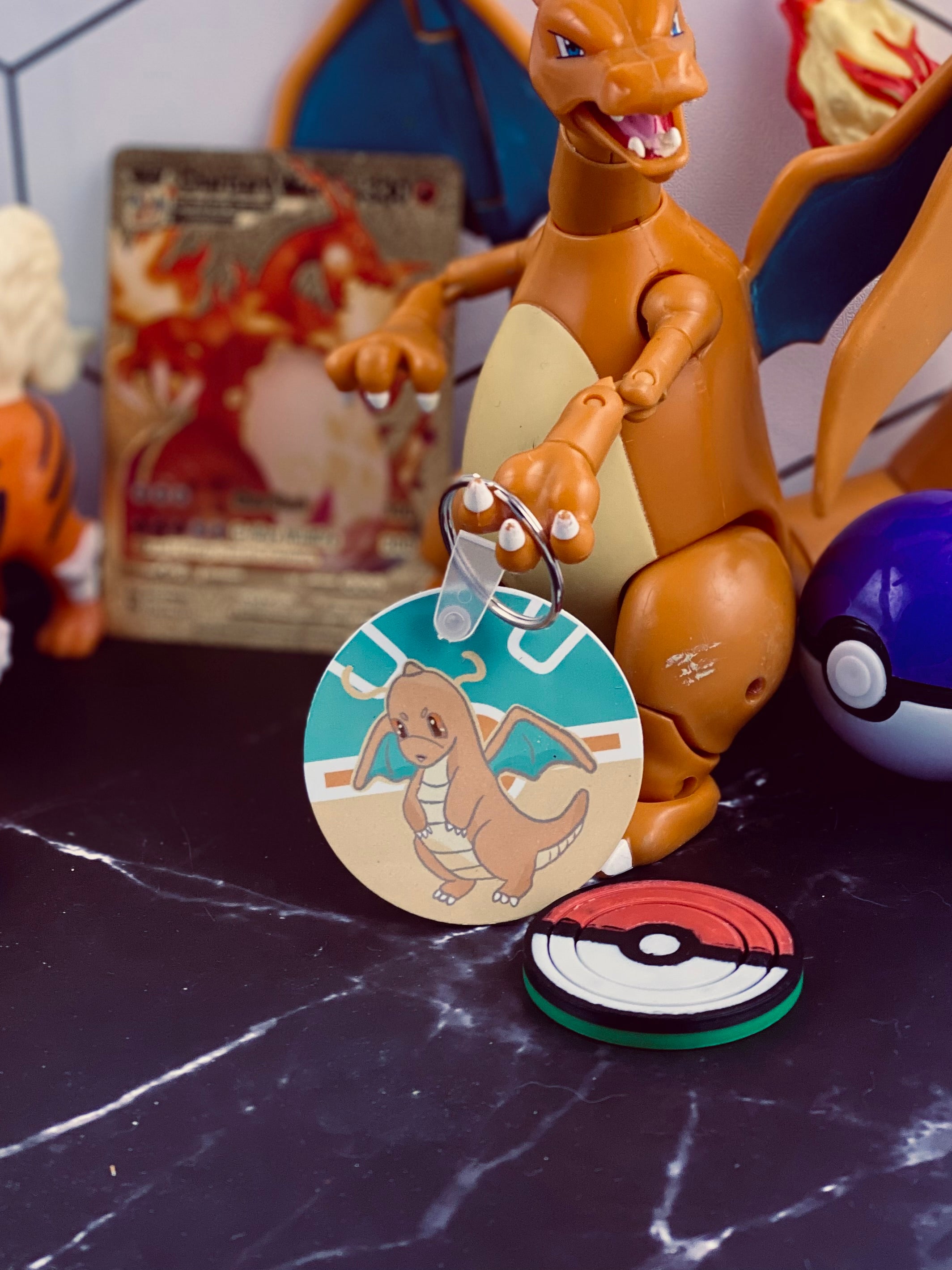 Dragonite fanart Keychain