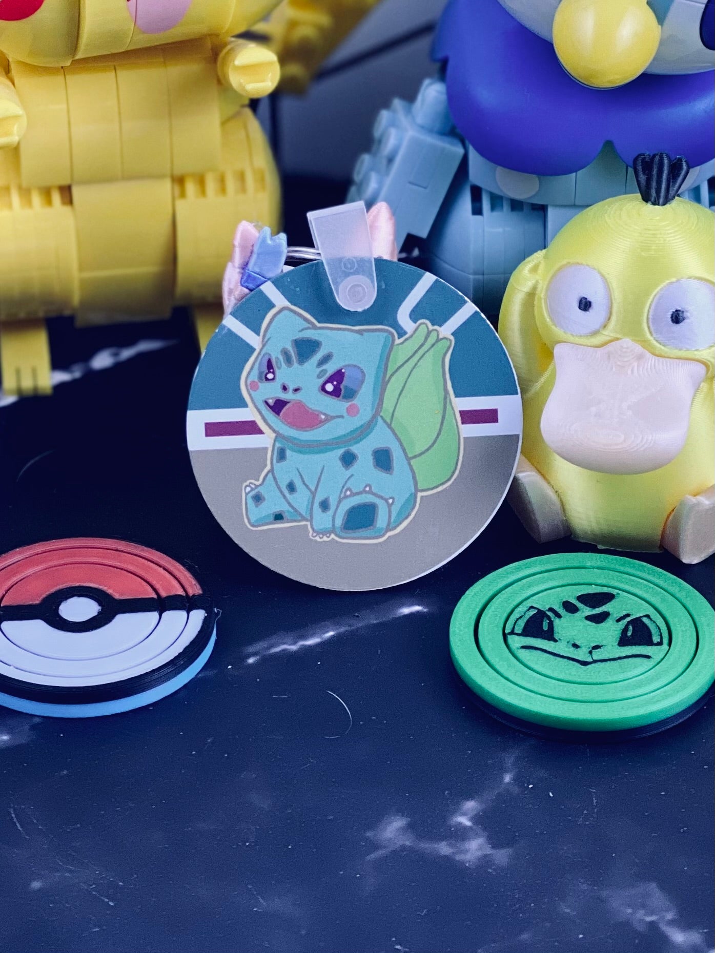 Bulbasaur fanart Keychain