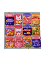 Kawaii can Microfiber cloth