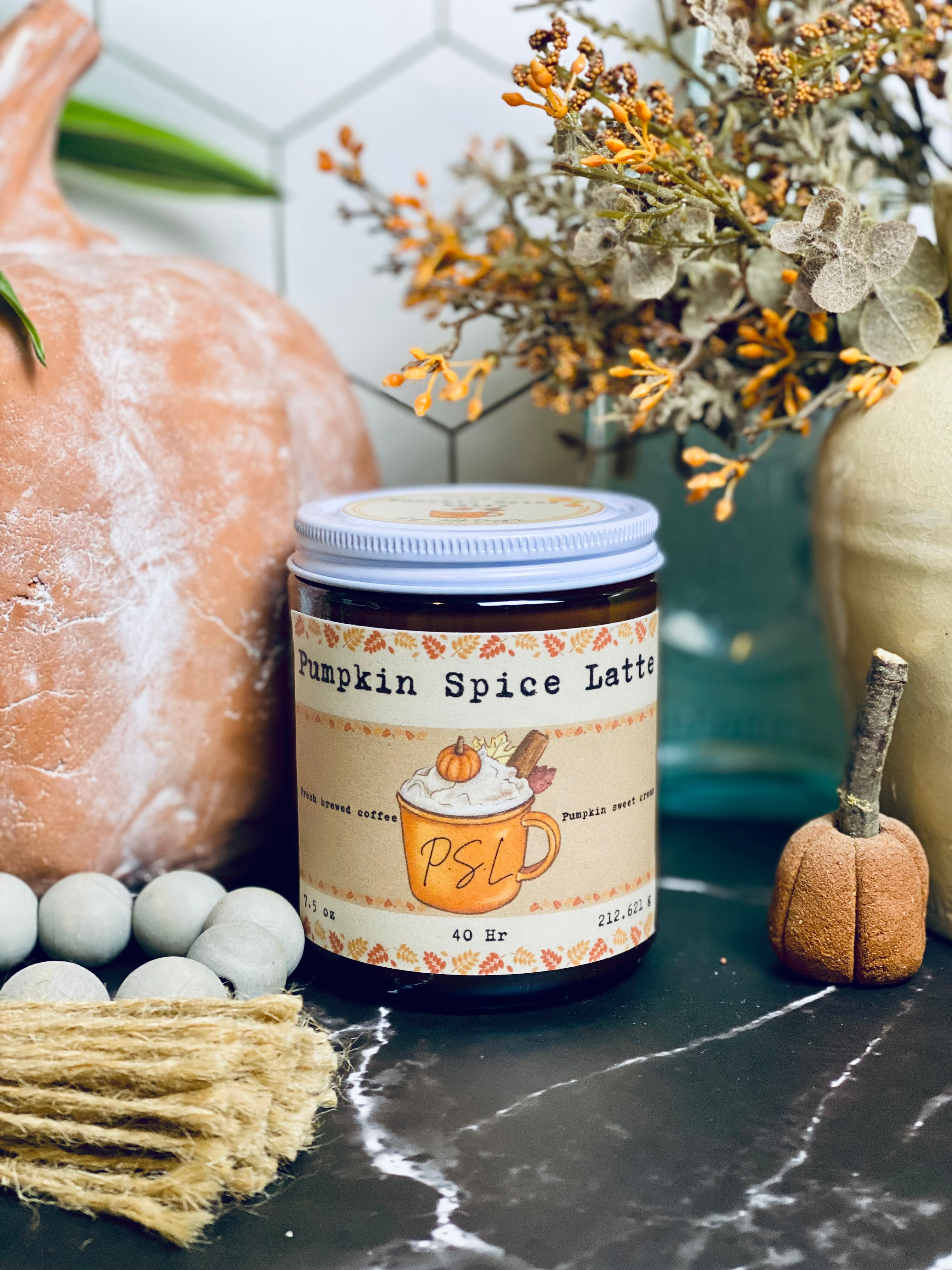 Pumpkin Spice Latte Candle
