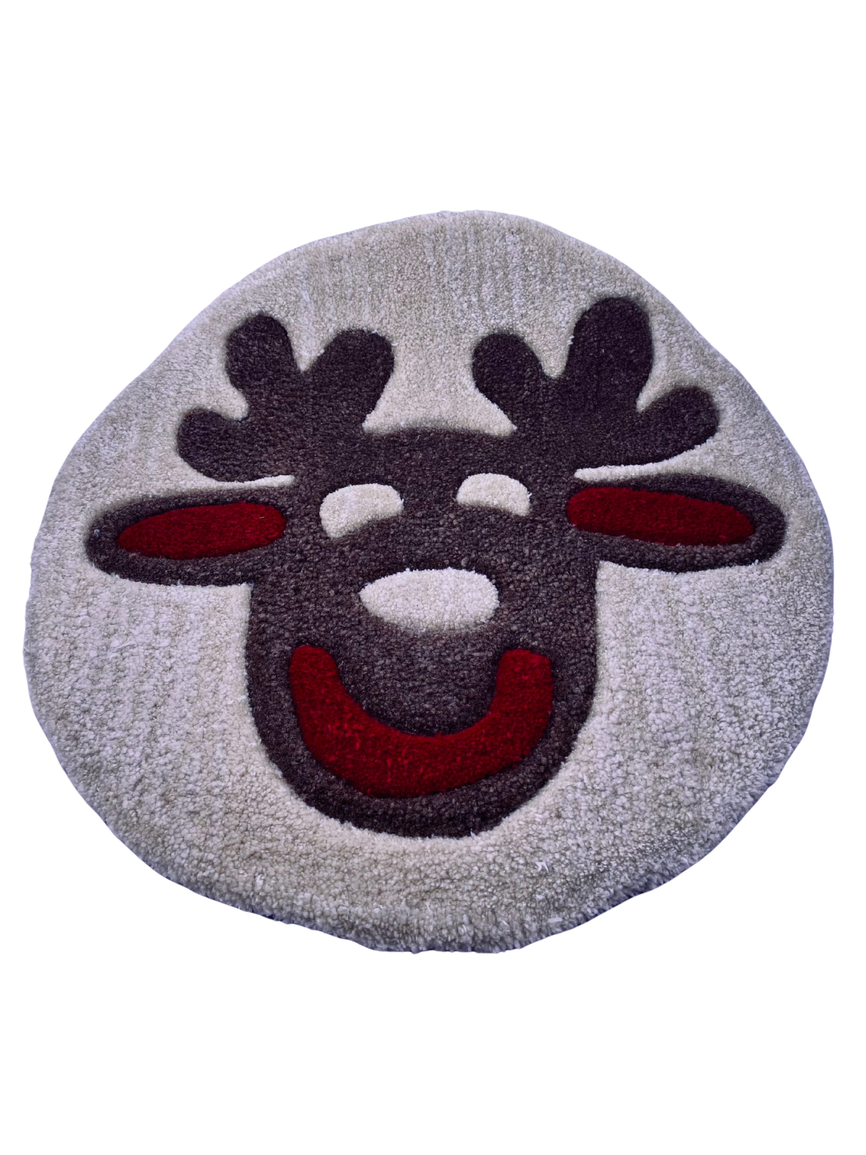 Reindeer cookie rug