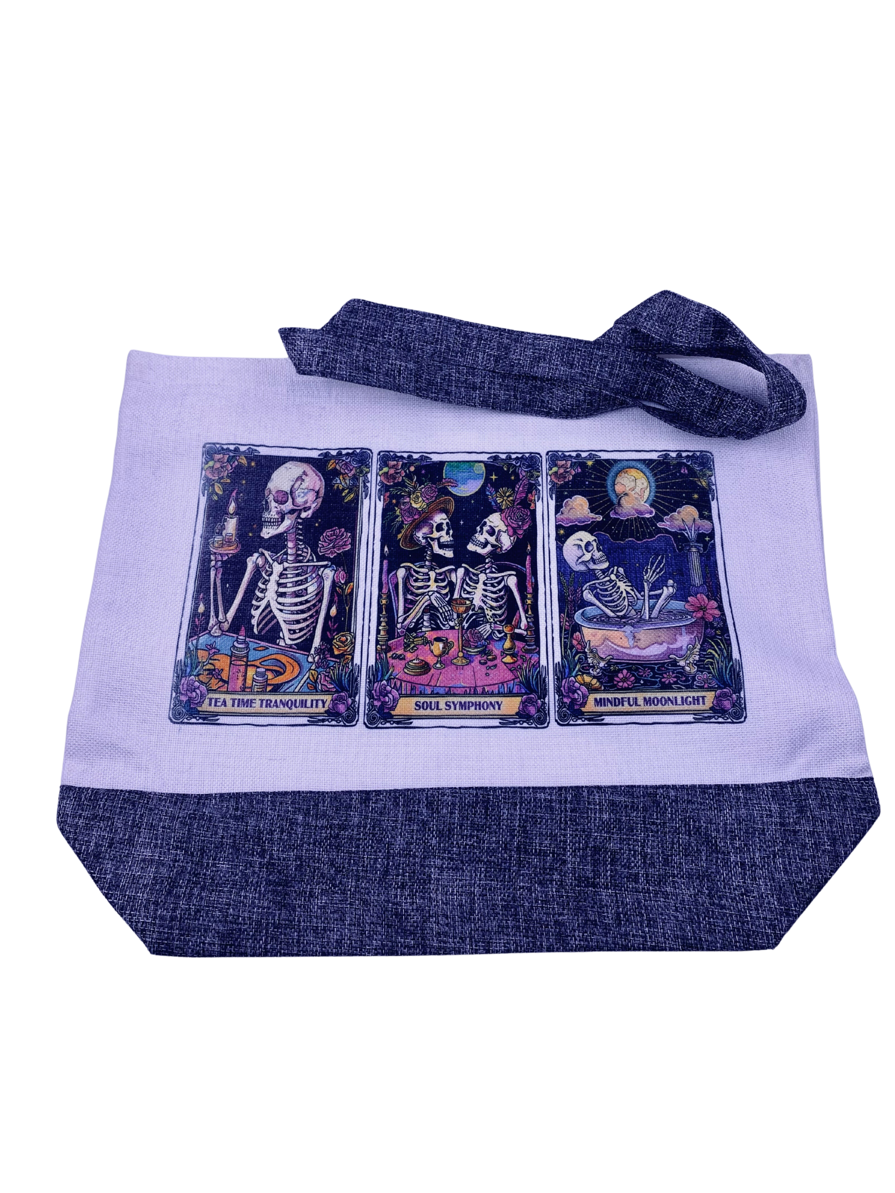 Three card spread Tote bag