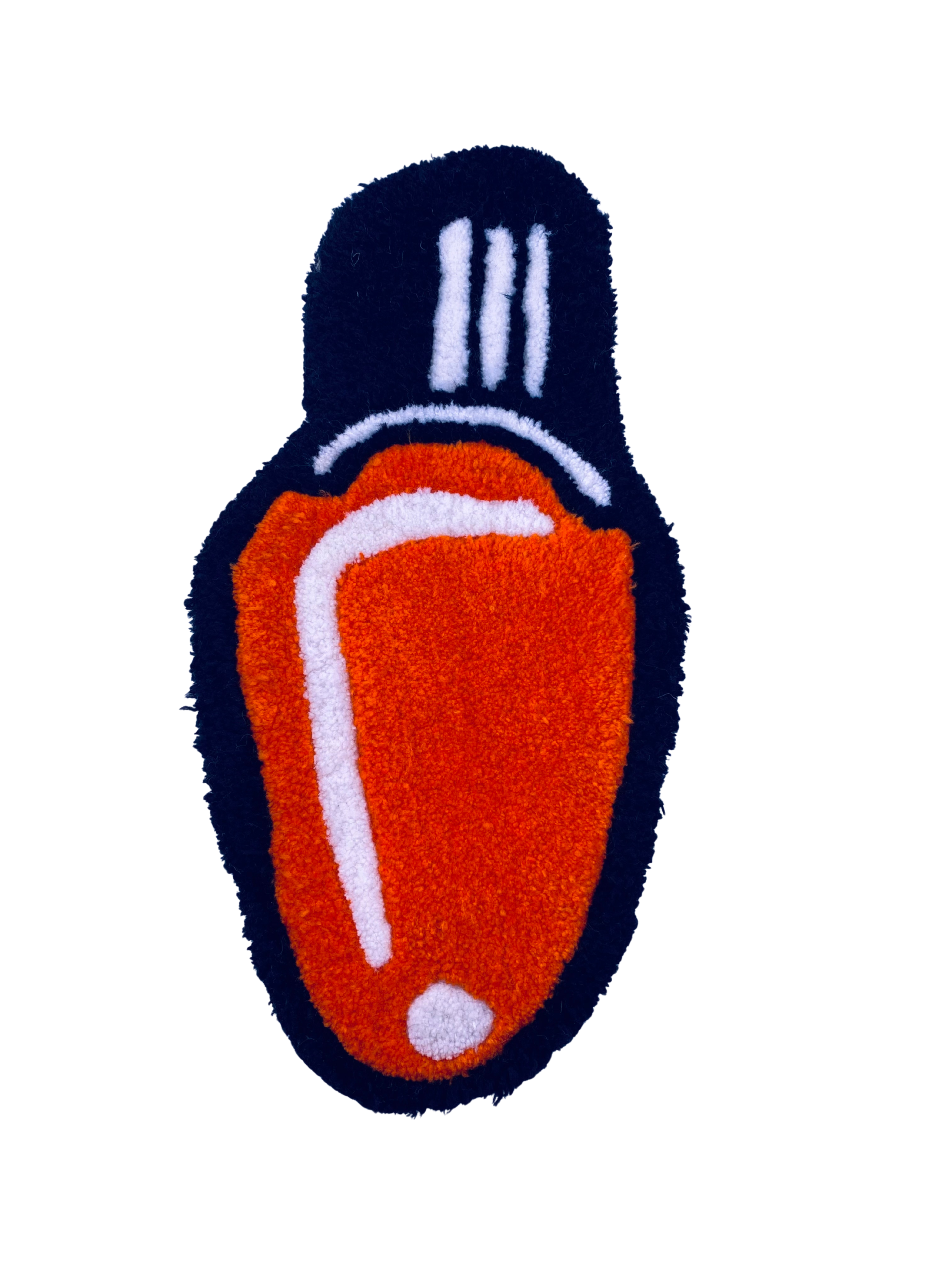 Vintage Christmas light Bulb Rug