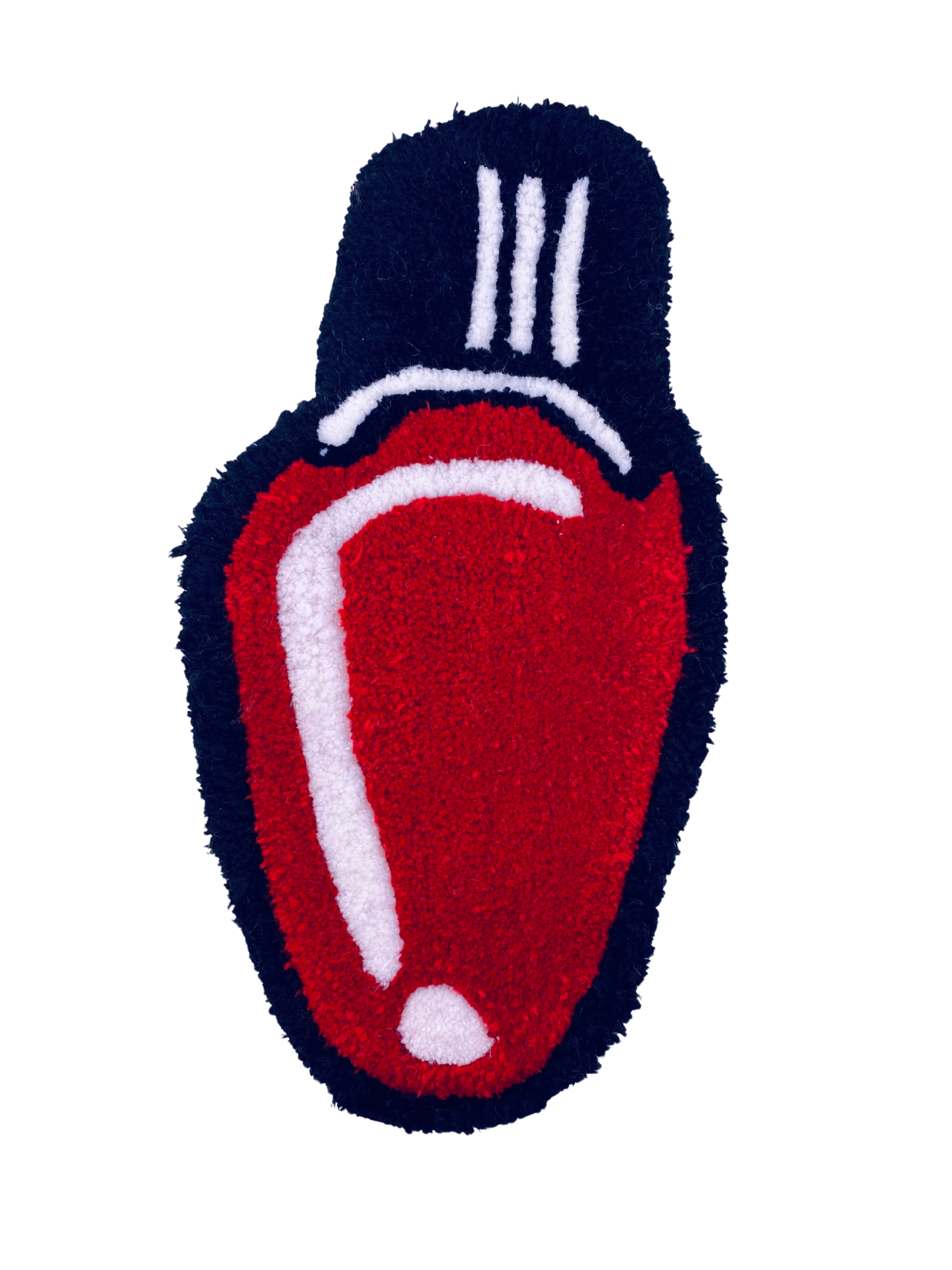 Vintage Christmas light Bulb Rug