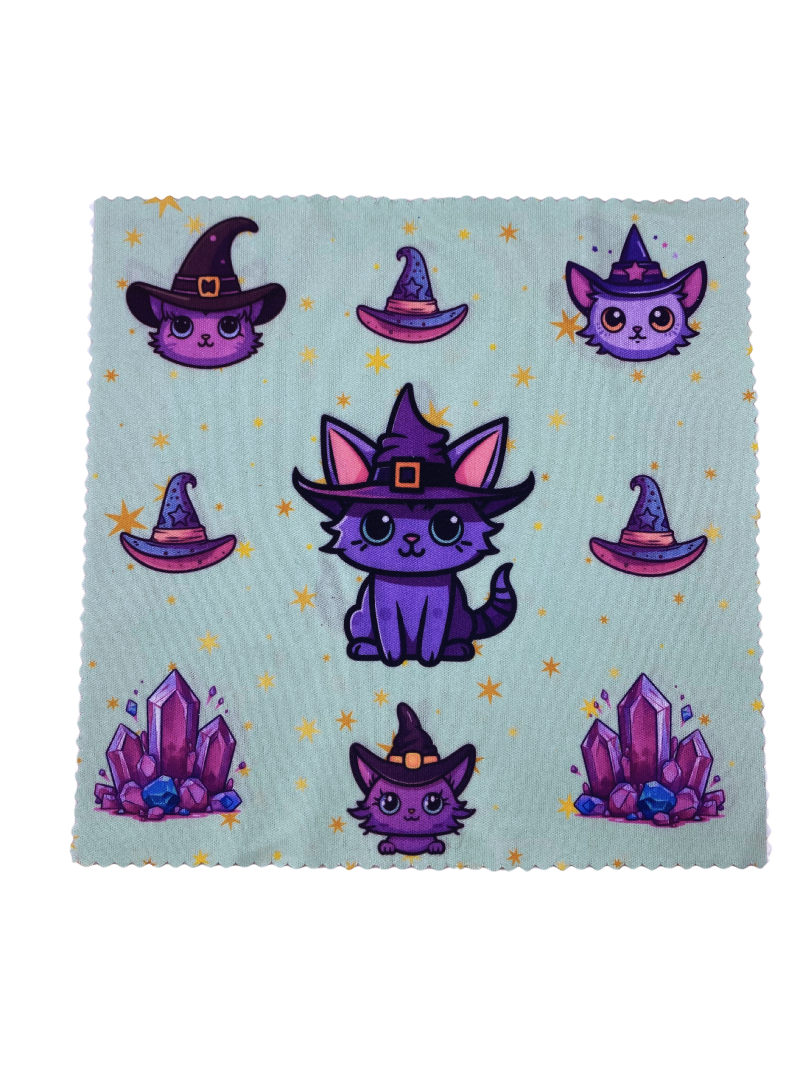 Witchy Kitty Microfiber cloth