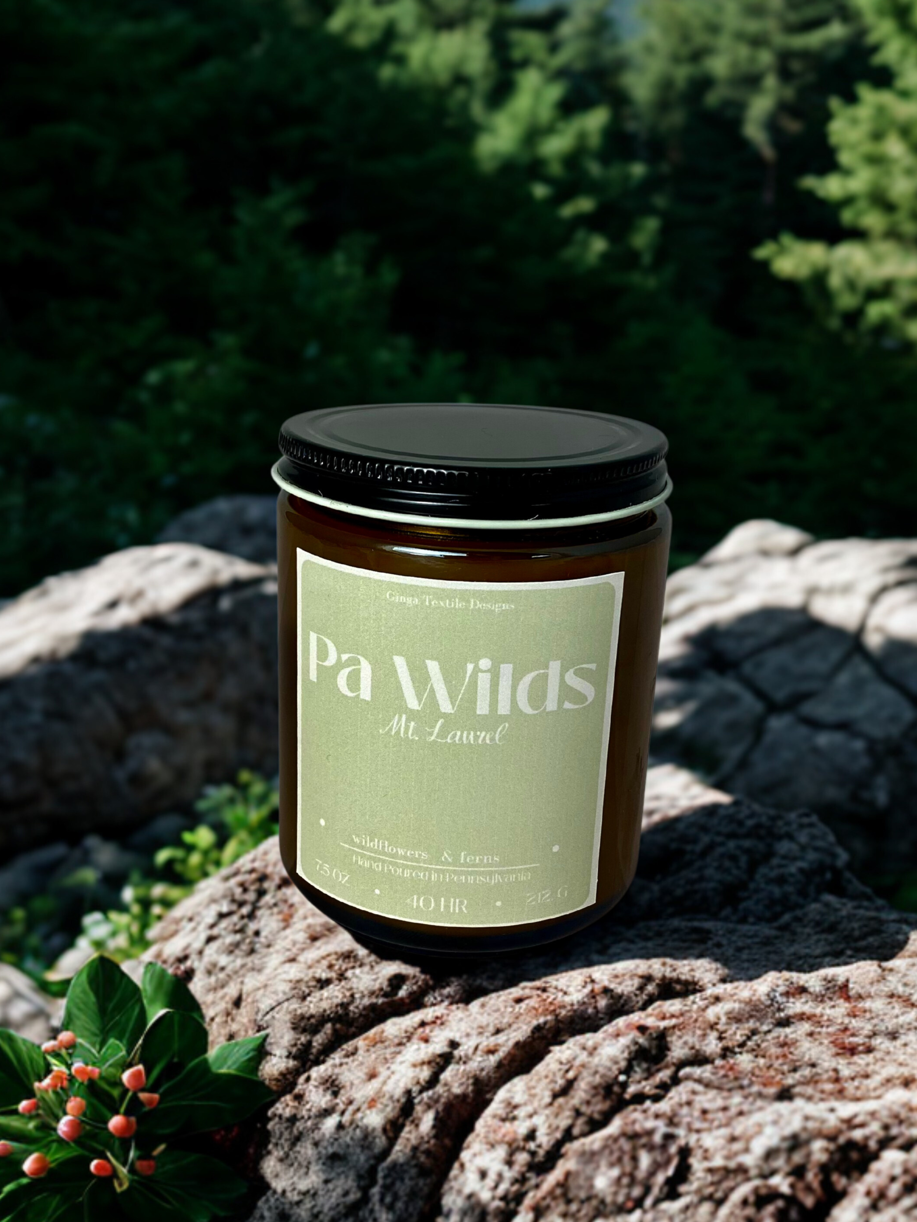Mt. Laurel candle