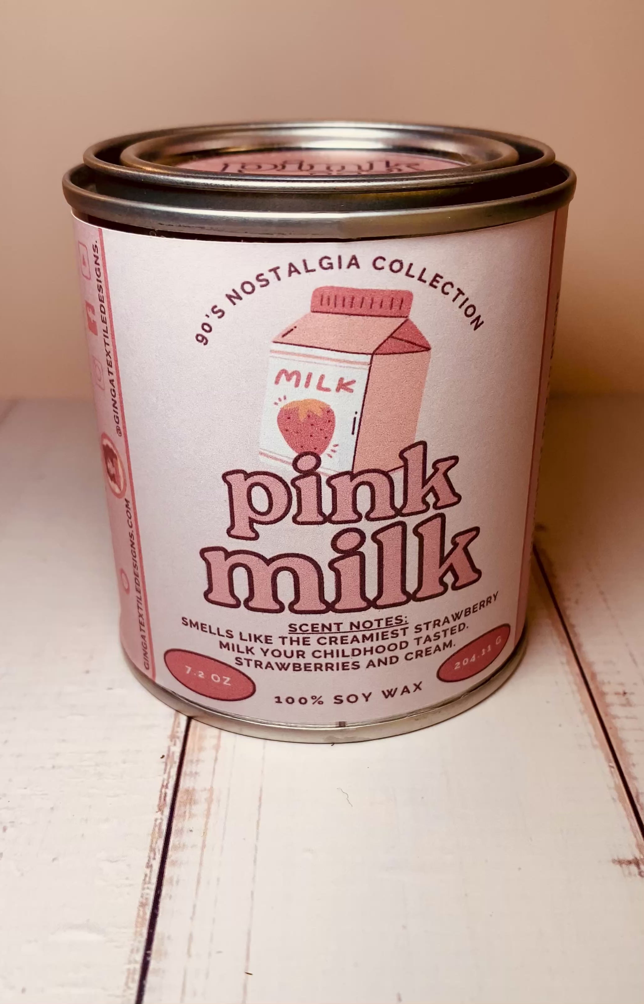 Load video: 90&#39;s Nostalgia Pink Milk