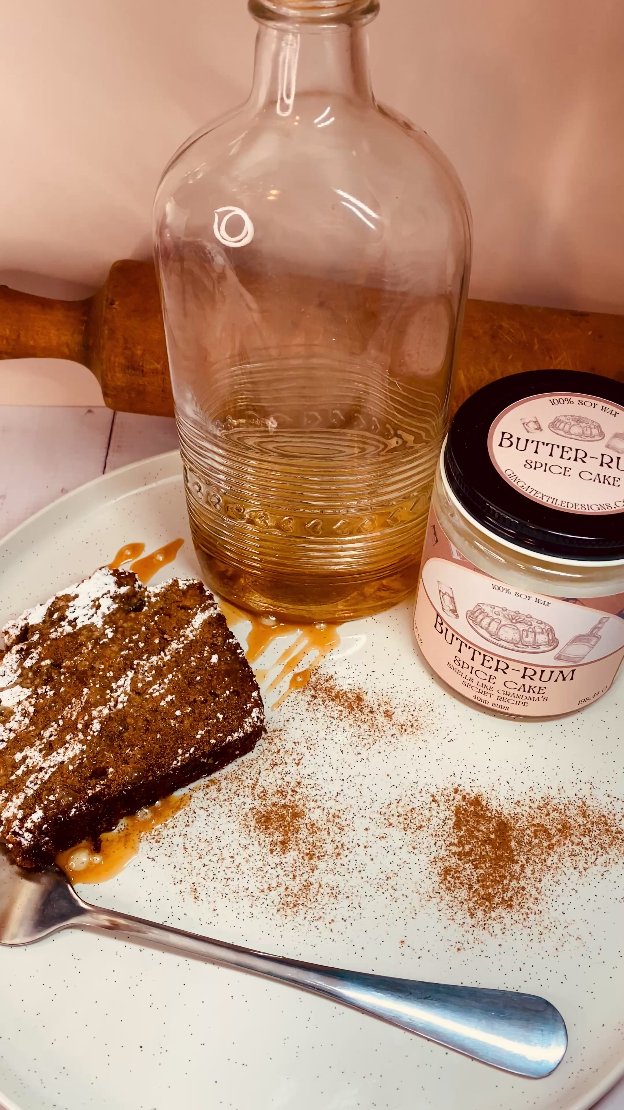 Load video: Butter-Rum spice cake