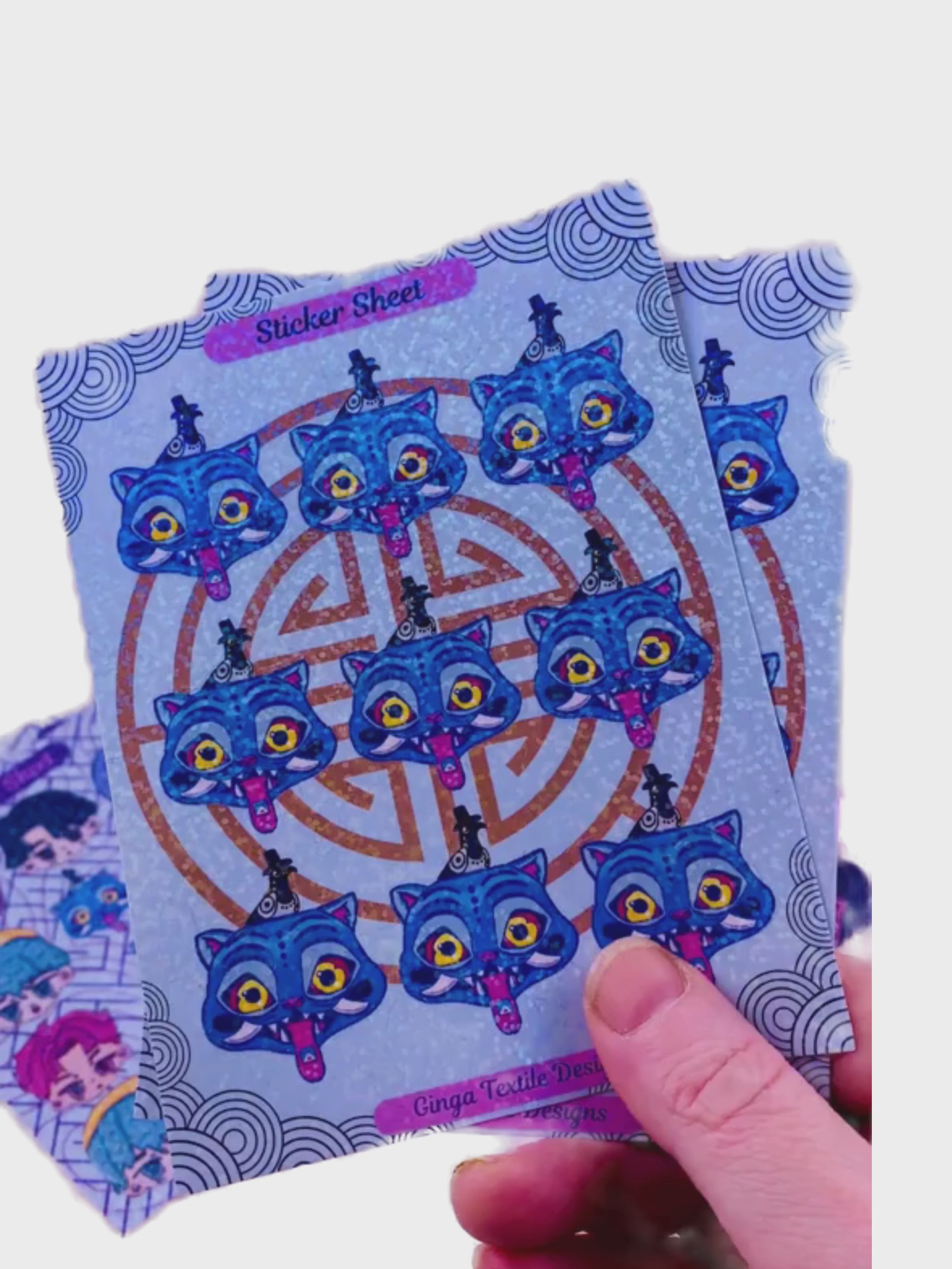 Load video: Derpy and Sussy Sticker Sheet