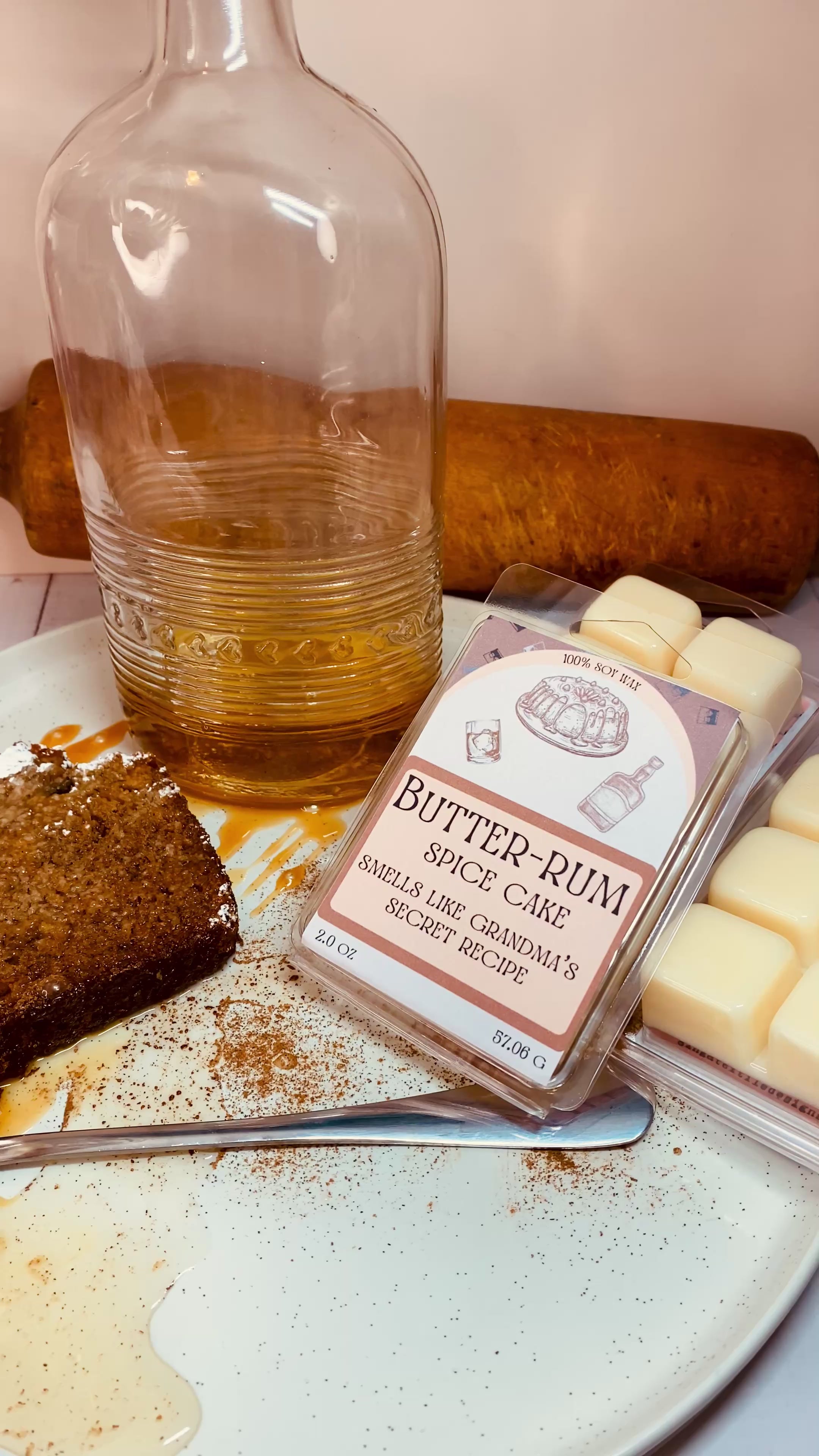 Load video: Butter-Rum spice cake