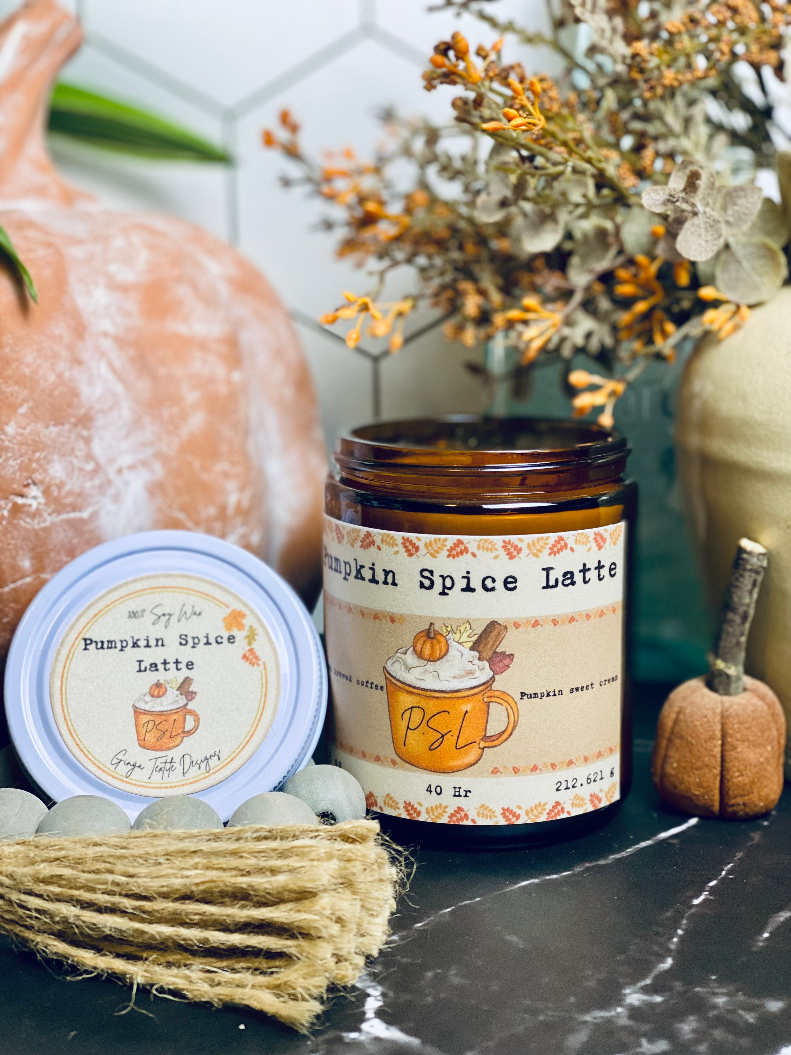 Pumpkin Spice Latte Candle